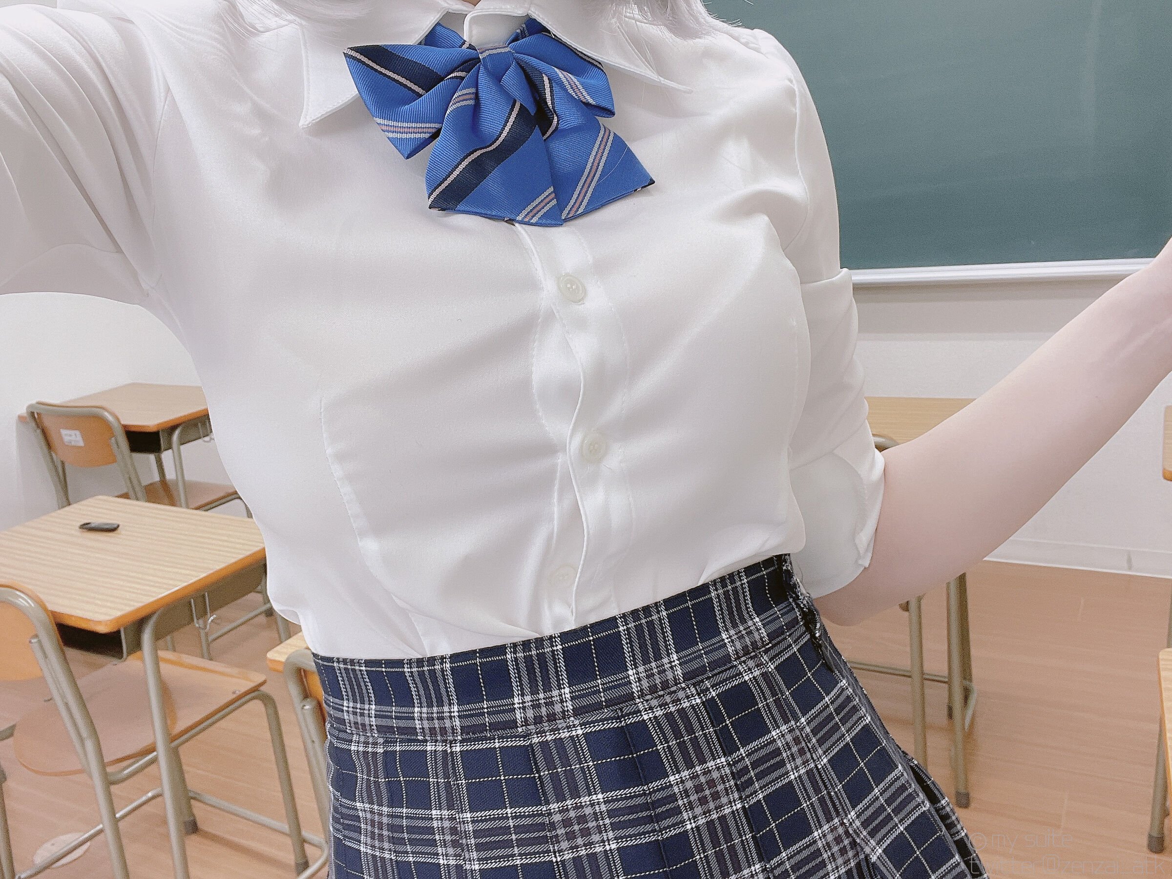 あつき] 沙花叉クロヱ 制服団長 バージョン
