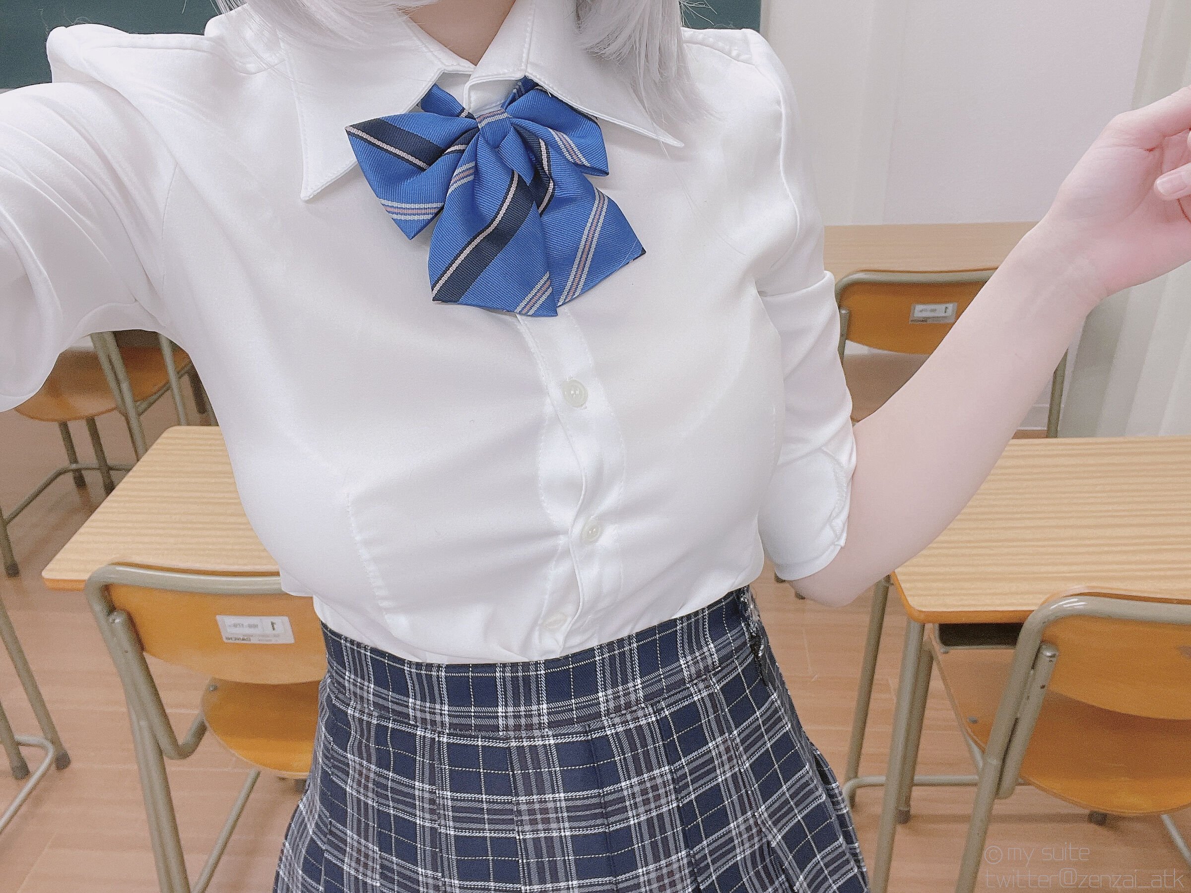あつき] 沙花叉クロヱ 制服団長 バージョン