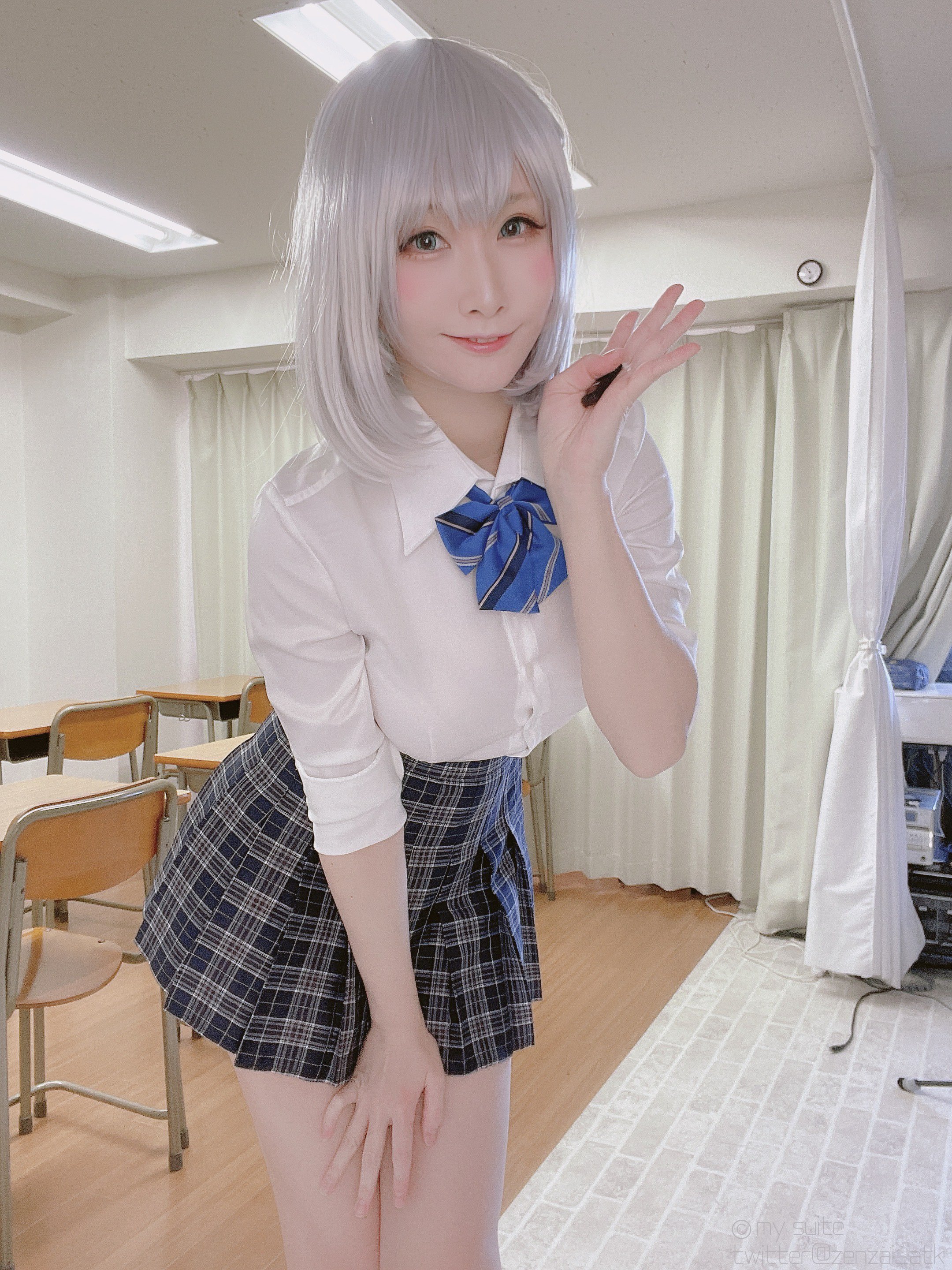 あつき] 沙花叉クロヱ 制服団長 バージョン