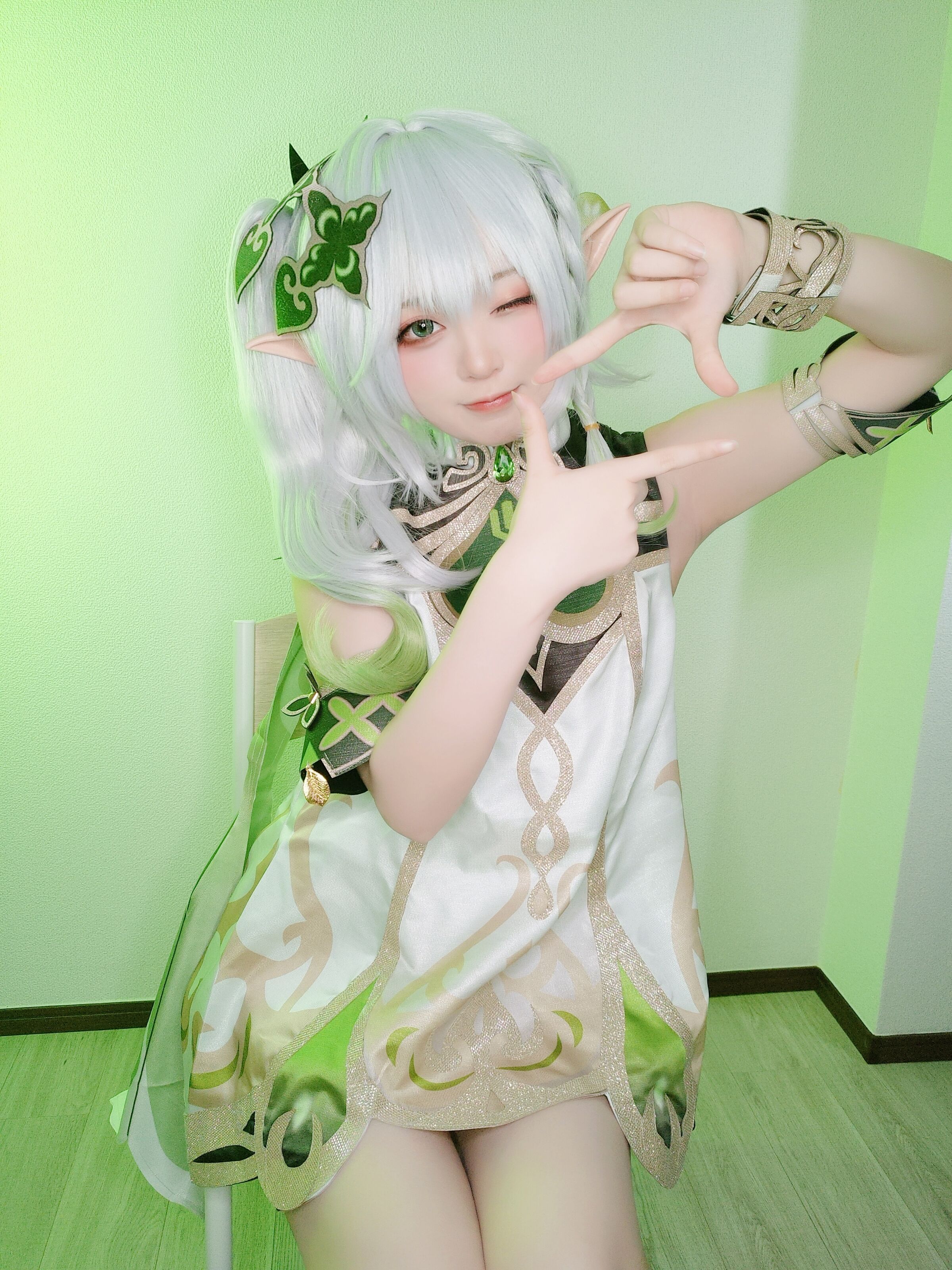 [Yuki亭] ナヒーダ コスプレ自撮り