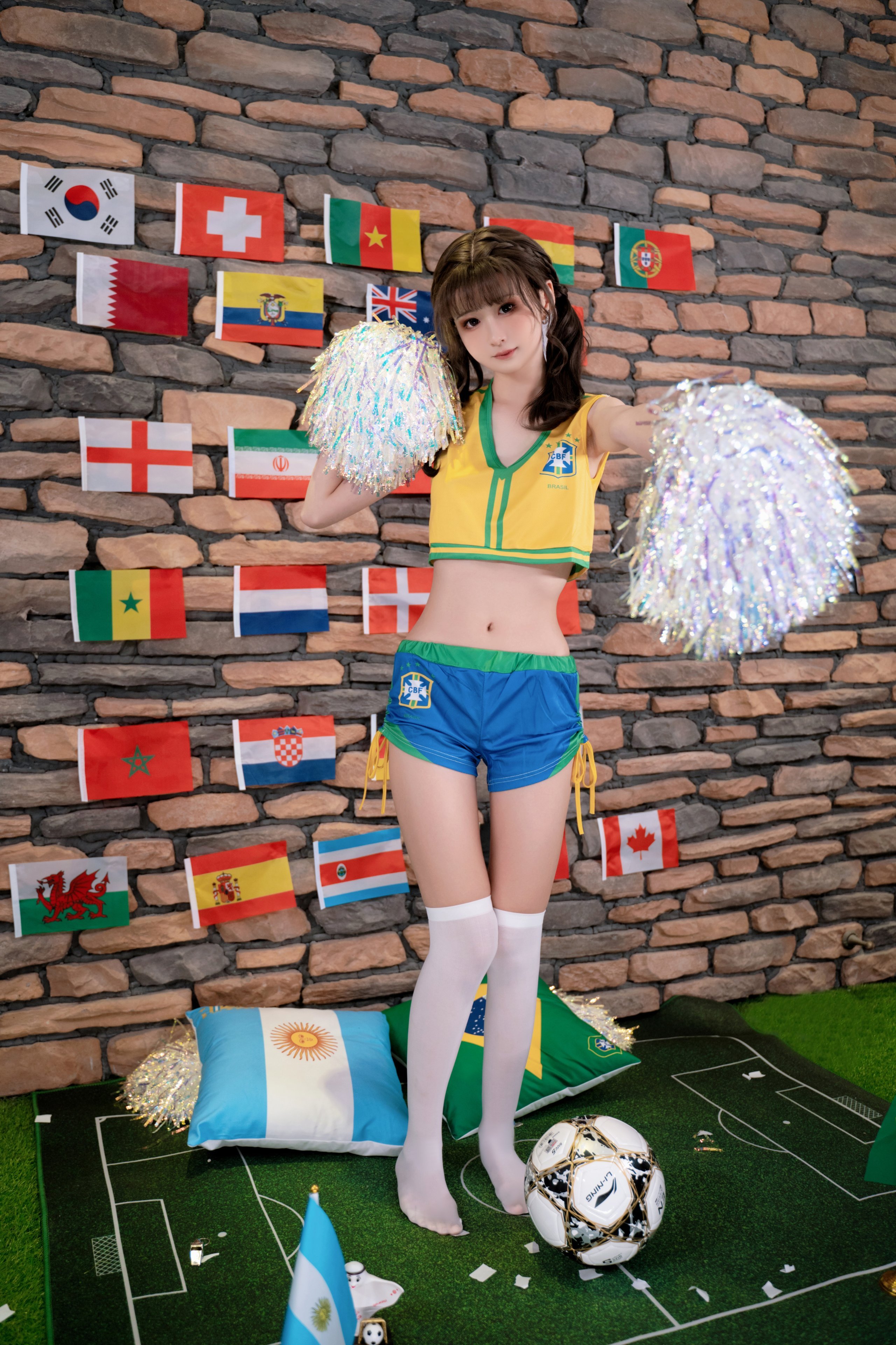 喵小吉NO.063足球寶貝Cosplay寫真