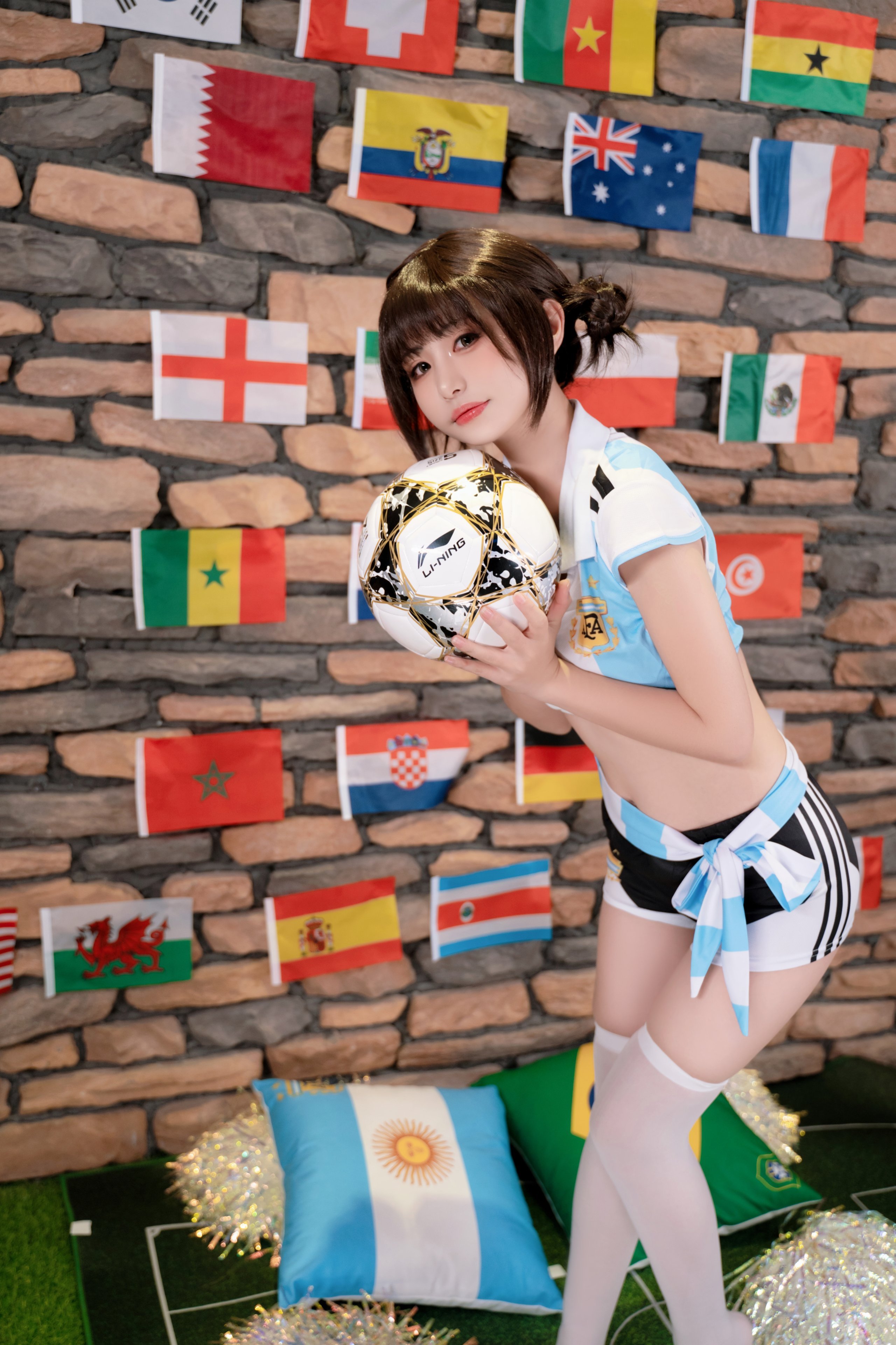 喵小吉NO.063足球寶貝Cosplay寫真