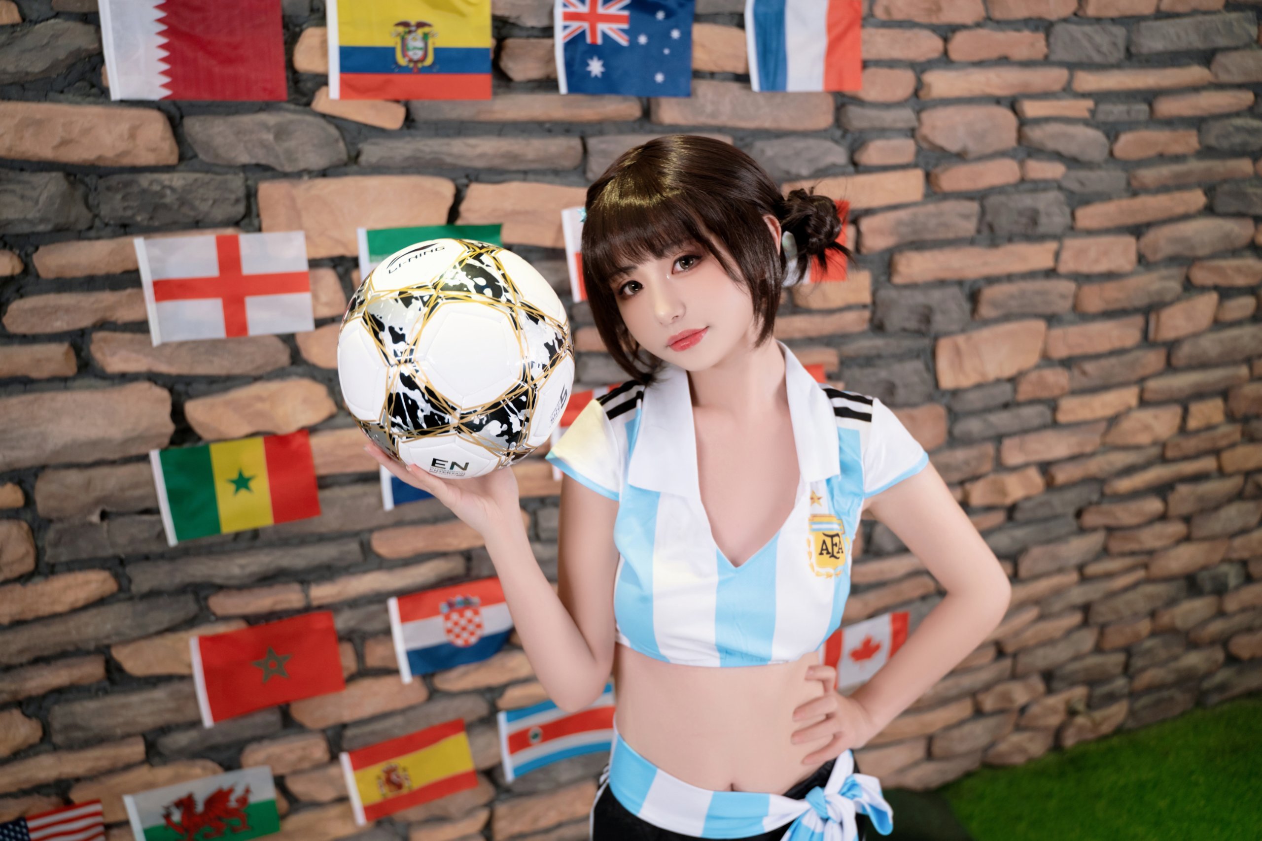喵小吉NO.063足球寶貝Cosplay寫真