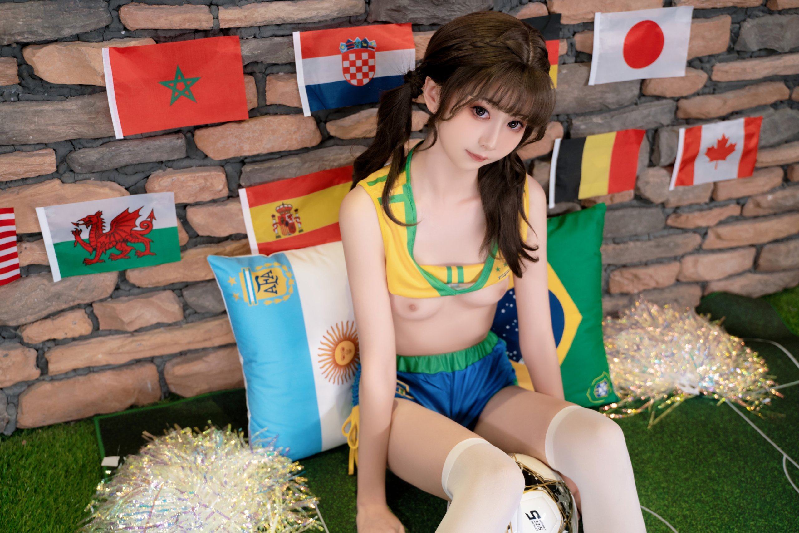 喵小吉NO.063足球寶貝Cosplay寫真