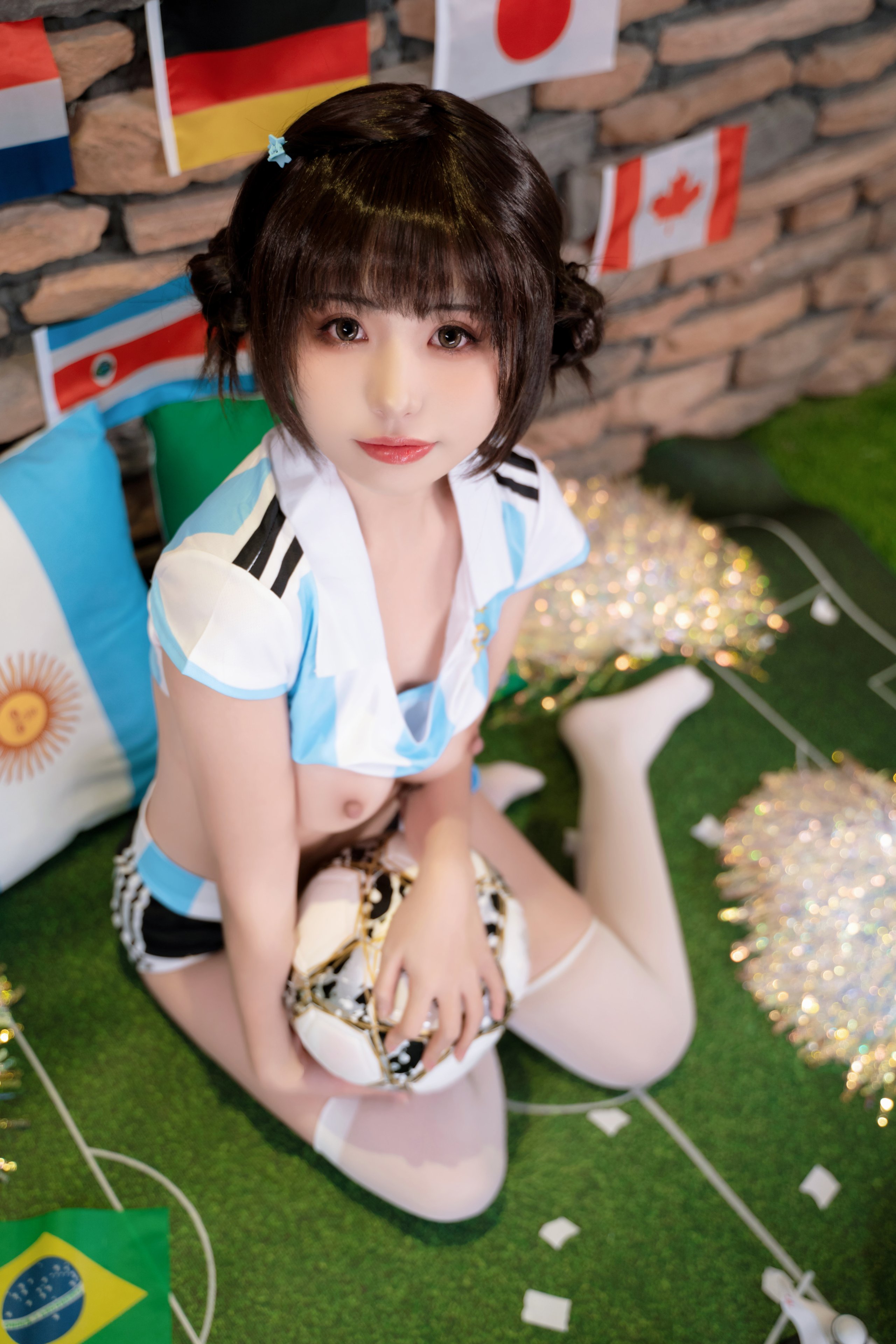 喵小吉NO.063足球寶貝Cosplay寫真