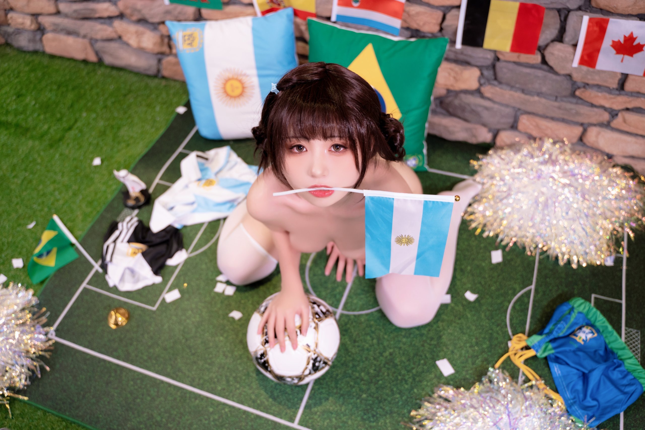 喵小吉NO.063足球宝贝Cosplay写真