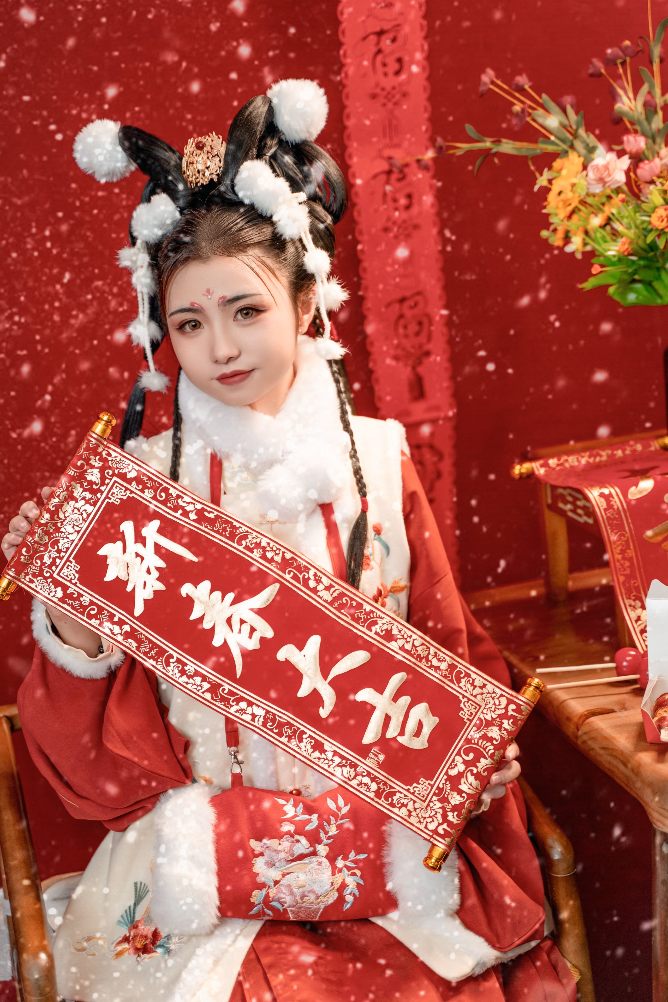 爆机少女喵小吉-玉兔迎春