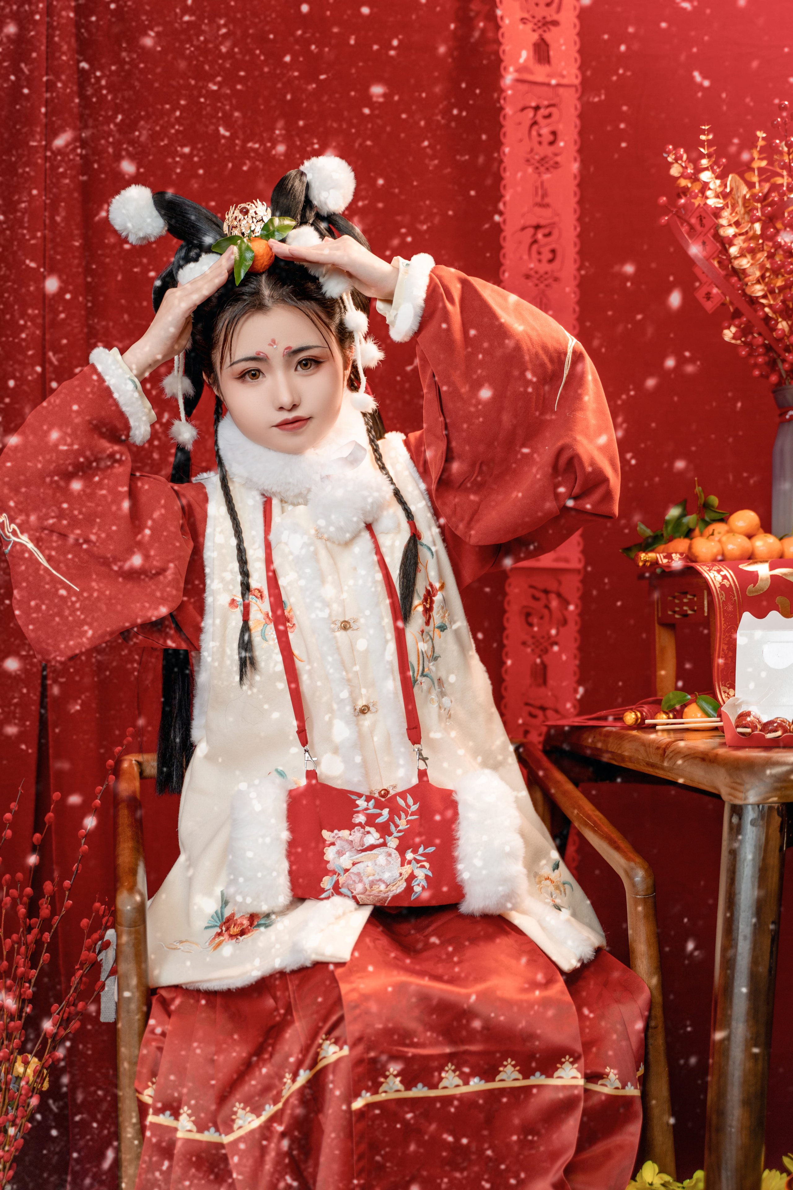 爆机少女喵小吉-玉兔迎春
