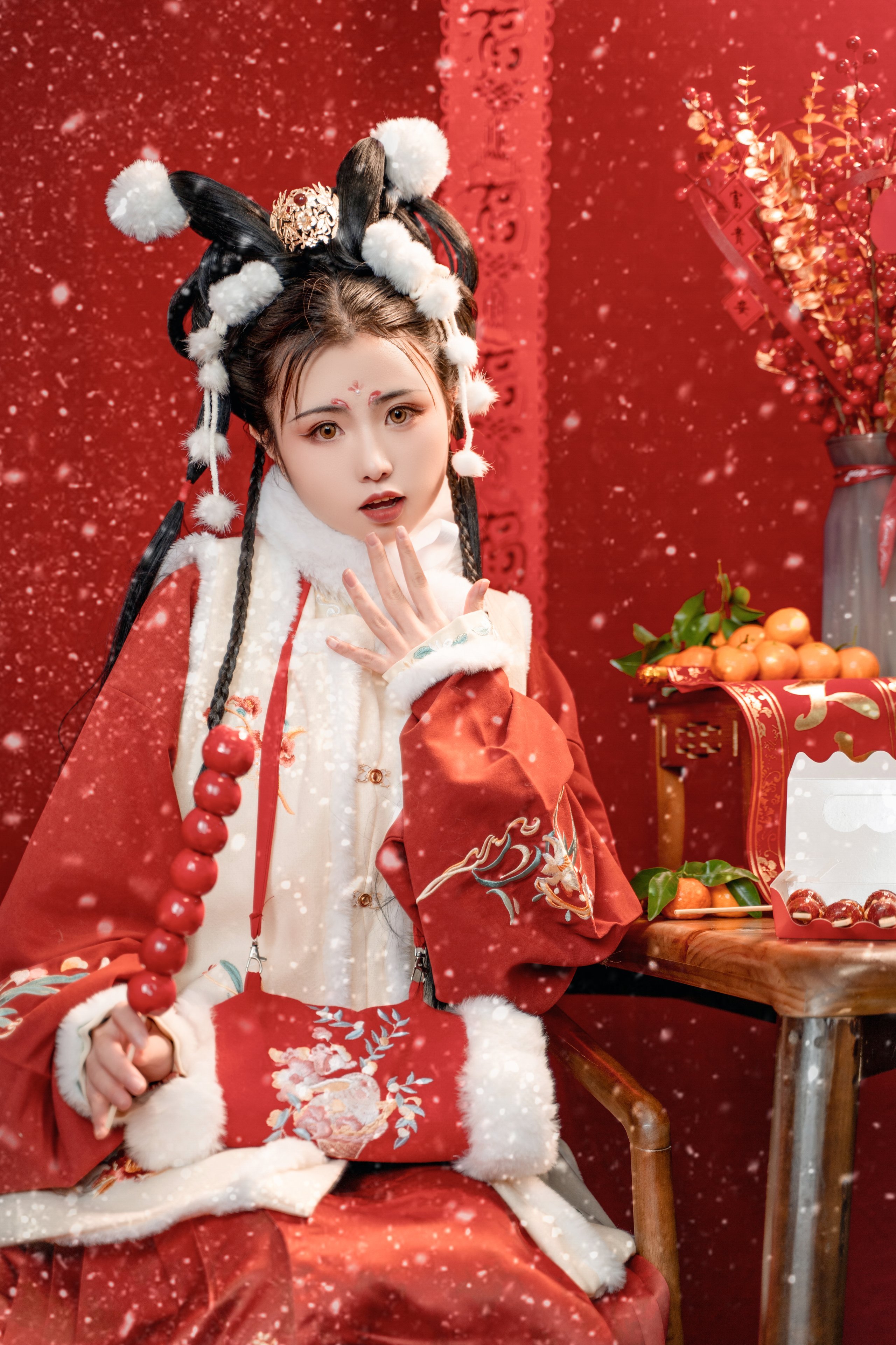 爆机少女喵小吉-玉兔迎春