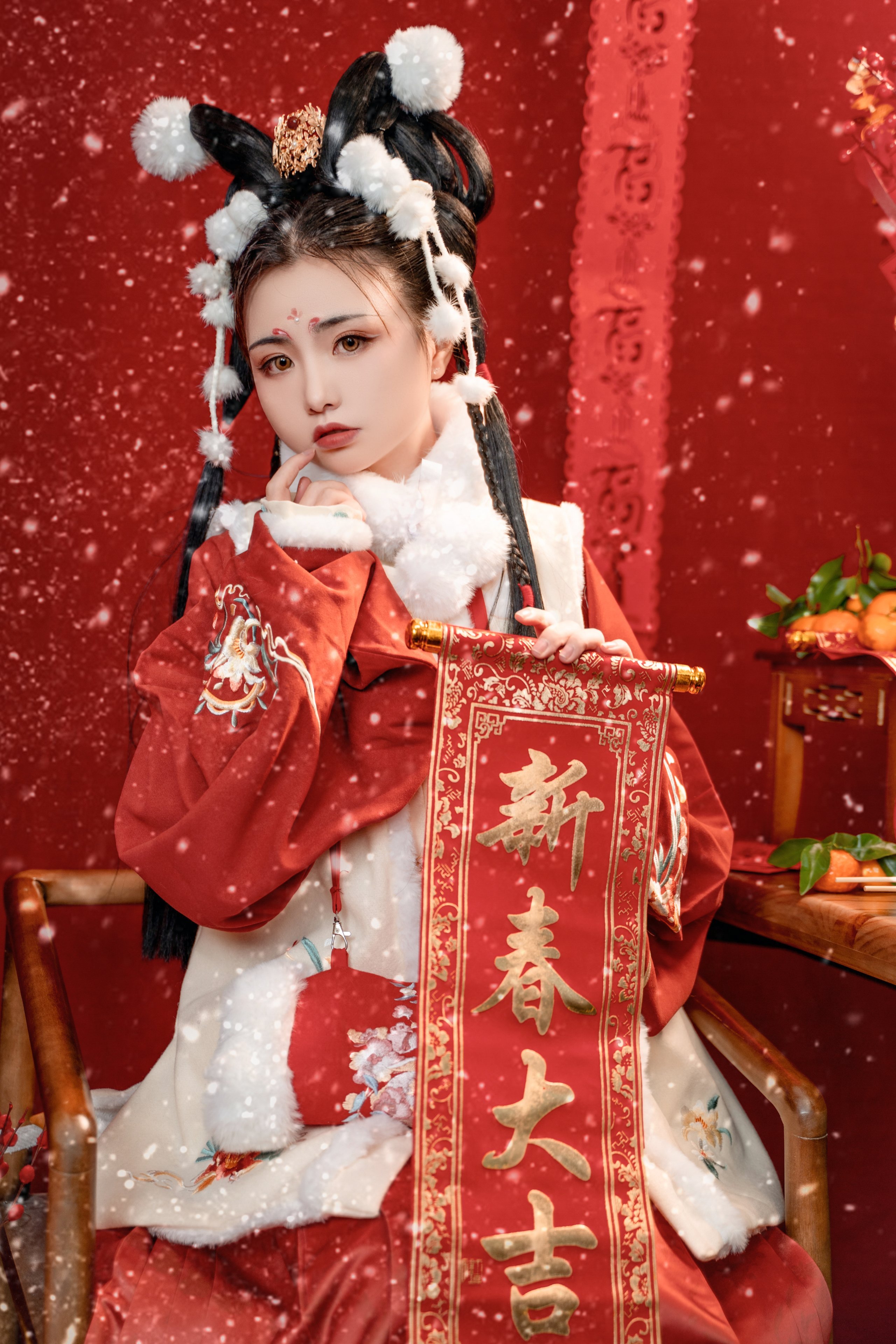 爆机少女喵小吉-玉兔迎春