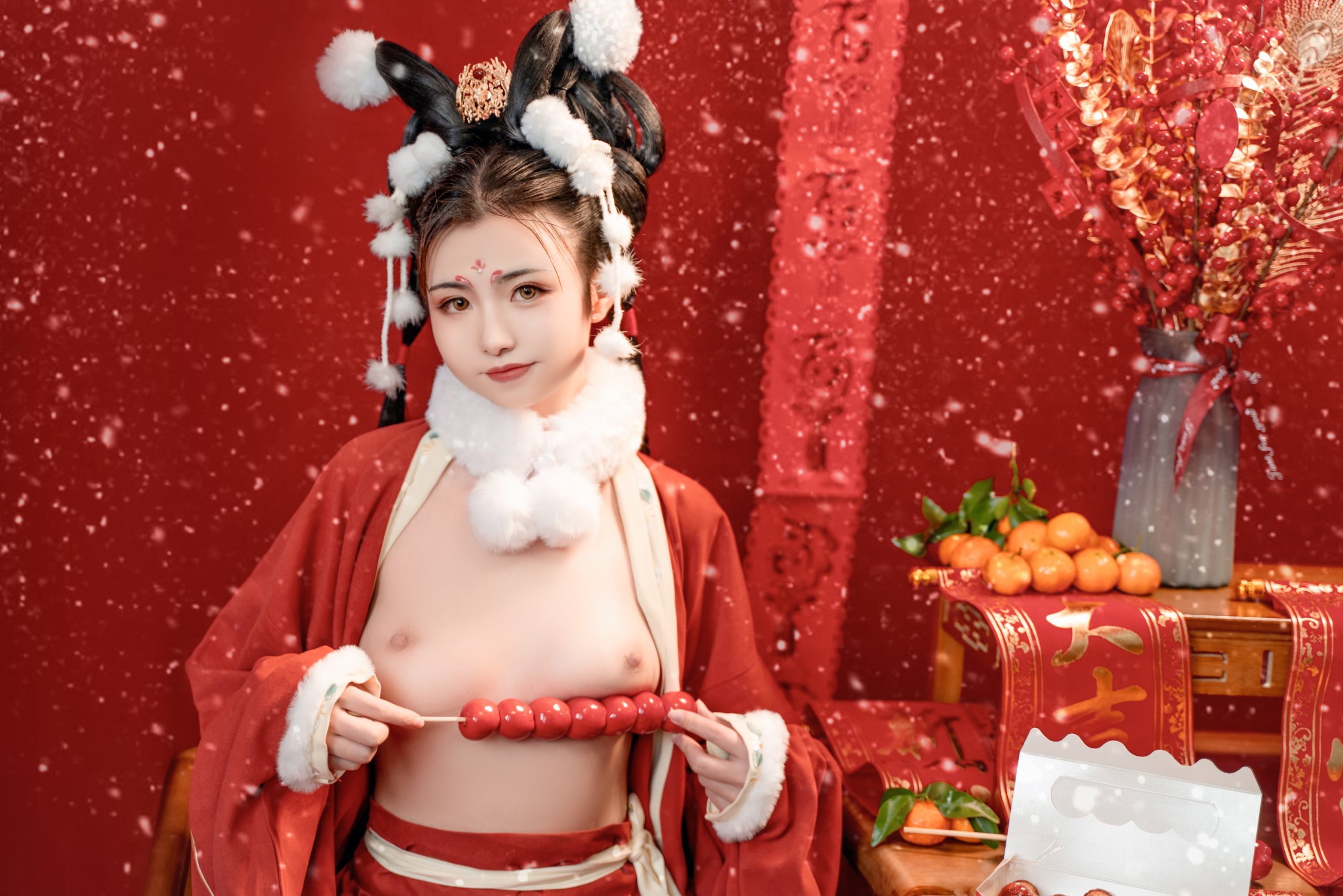 爆机少女喵小吉-玉兔迎春