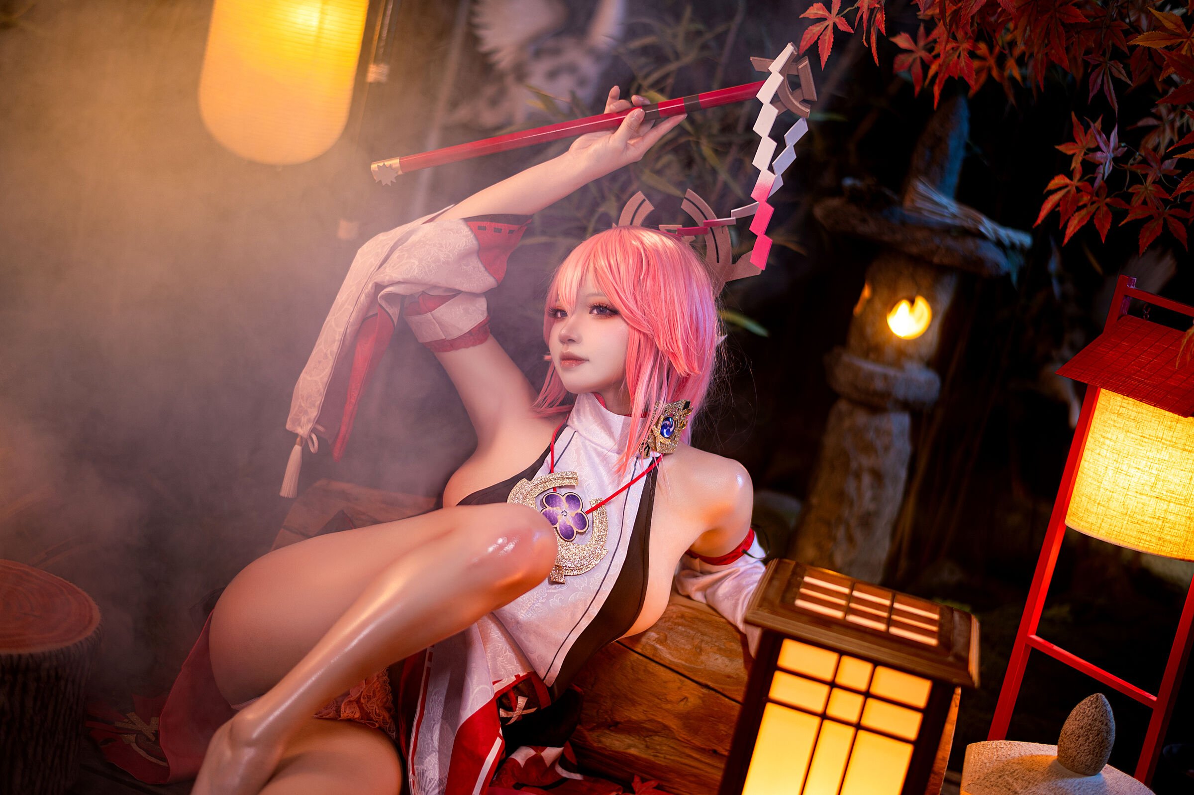 伊喵君_Nya NO.007 伊喵君_Nya & ジンサン - 『原神-鳴神デュオ』 八重&雷神 ダブルハピネス