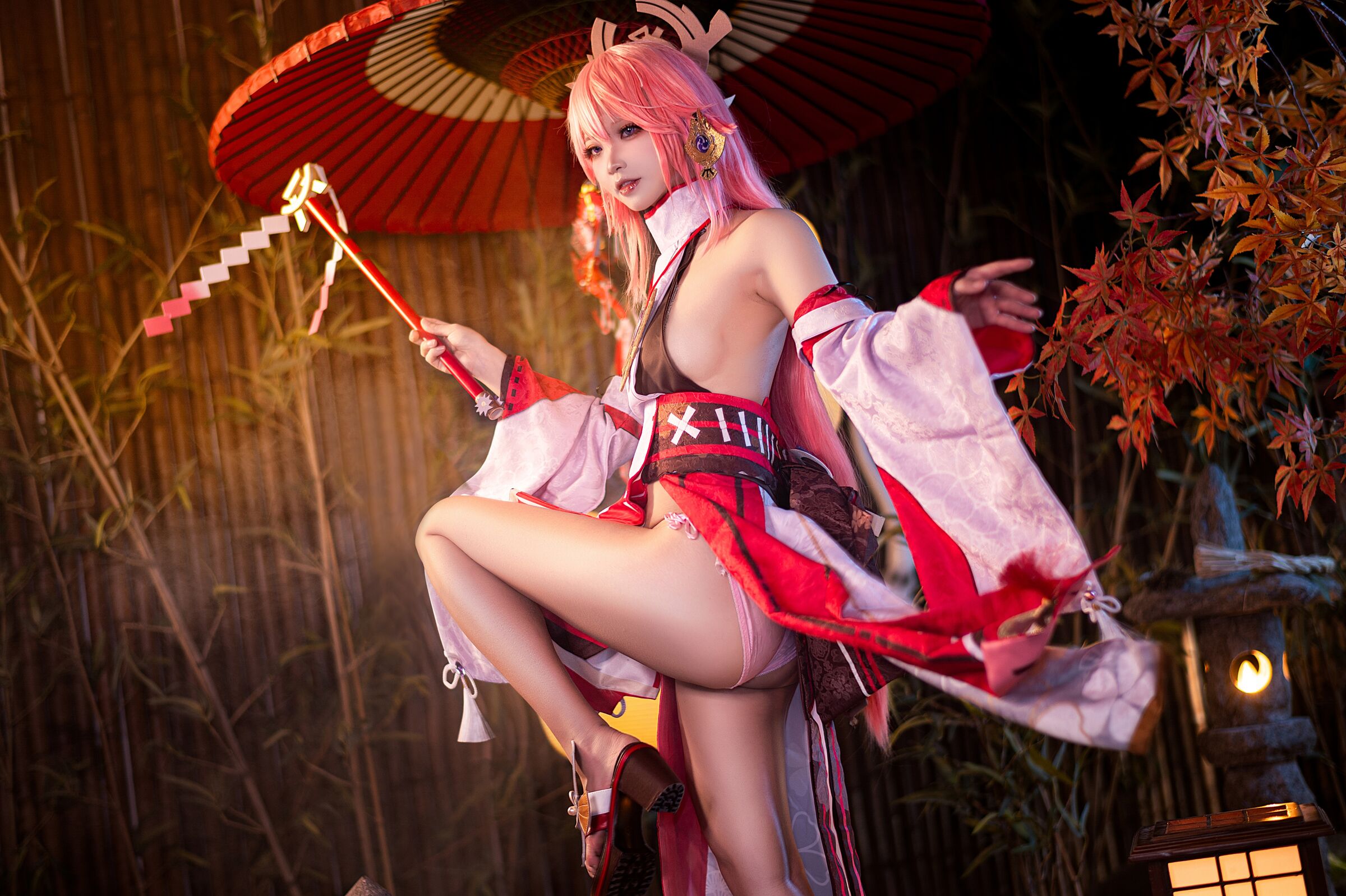 伊喵君_Nya NO.007 伊喵君_Nya & ジンサン - 『原神-鳴神デュオ』 八重&雷神 ダブルハピネス