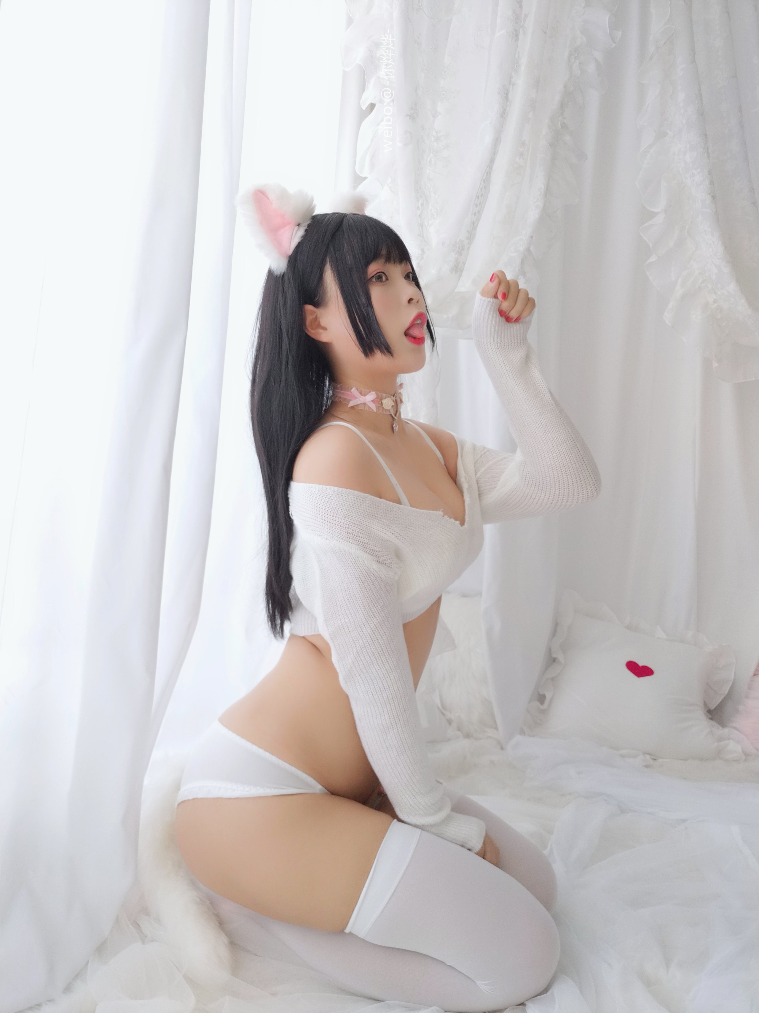 백예 - - 작은 고양이
