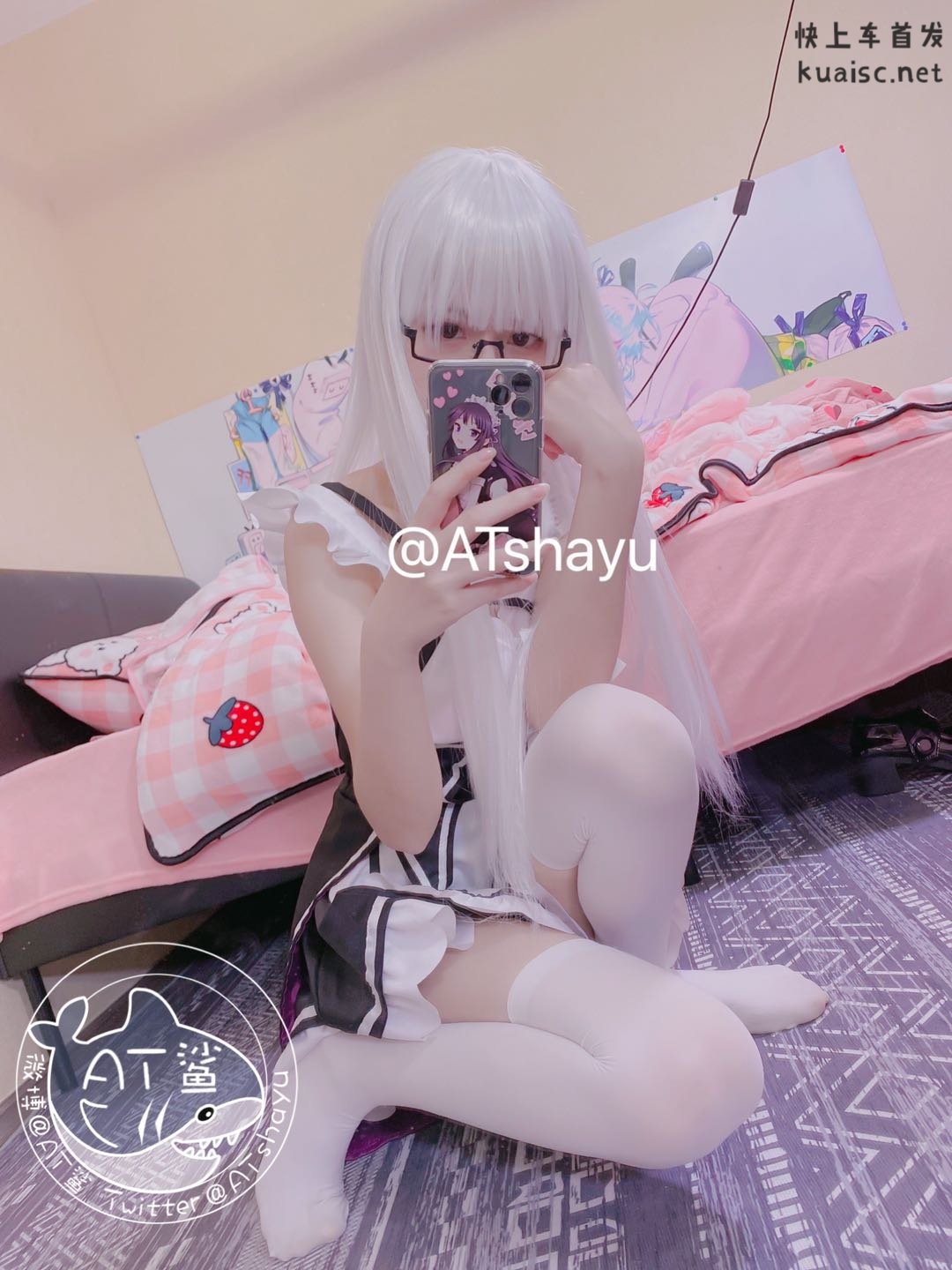 ATシャーク - ホワイトシルクメイド