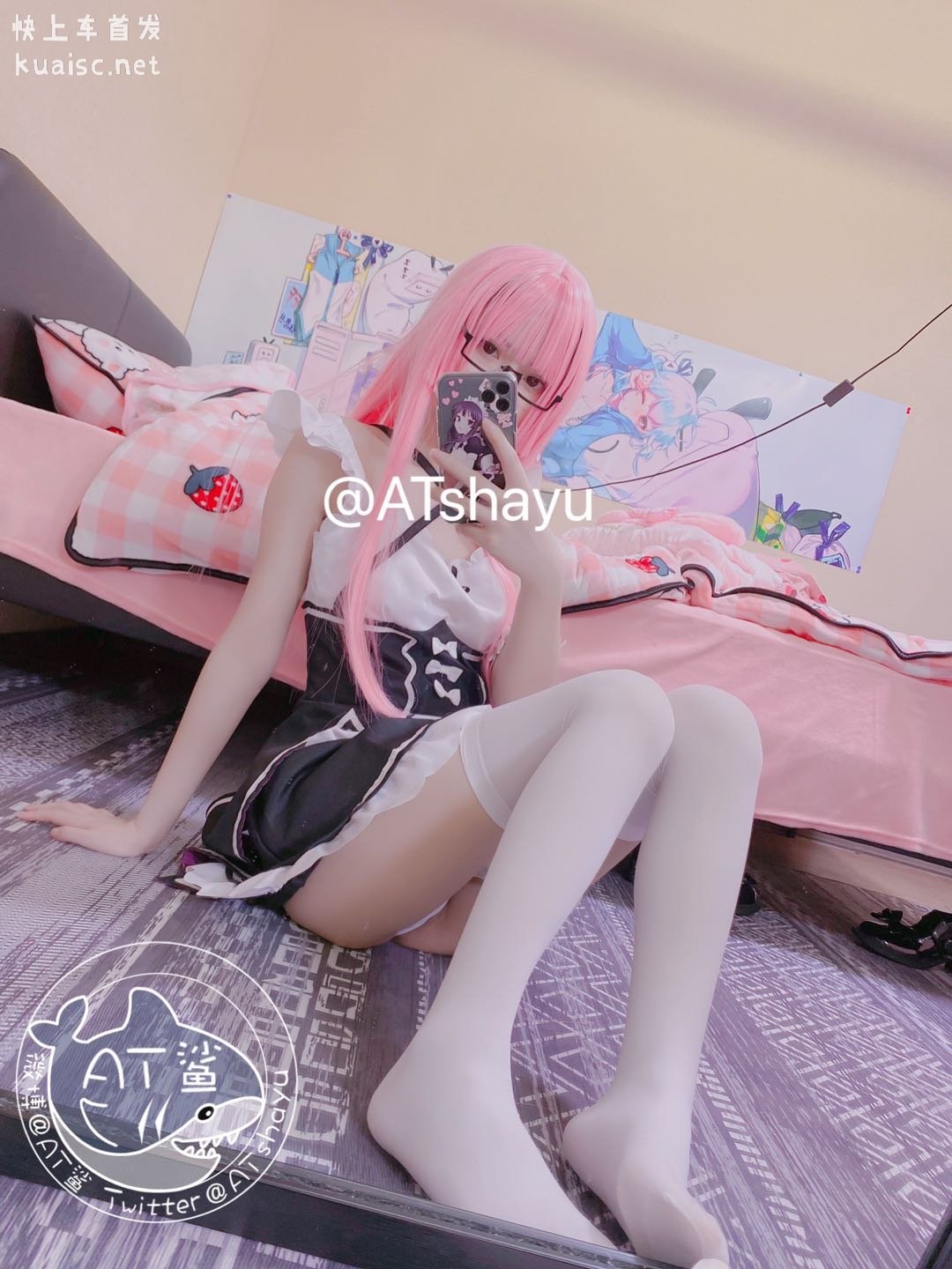 ATシャーク - ホワイトシルクメイド
