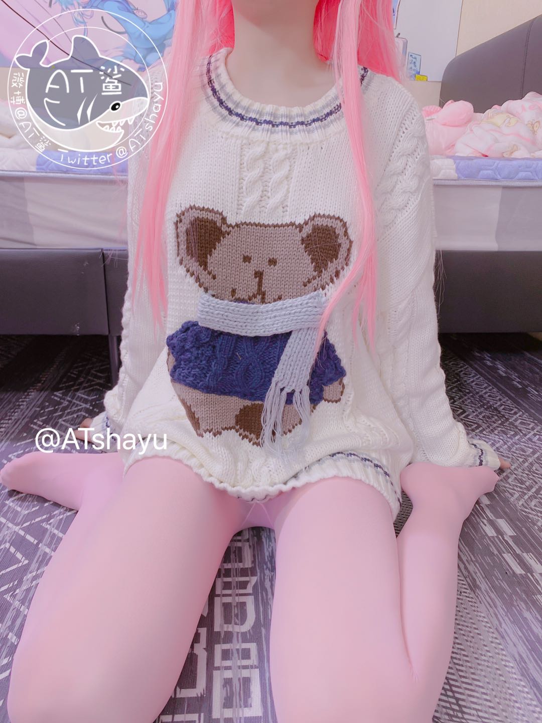 エーティーシャ-ピンク
