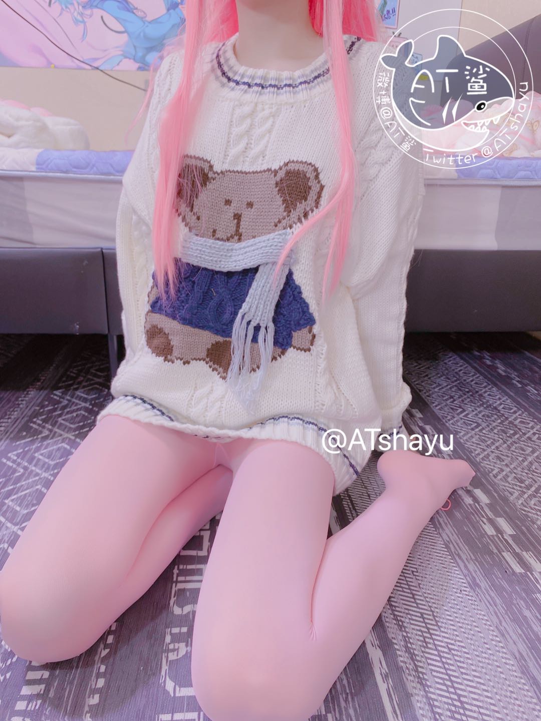 エーティーシャ-ピンク