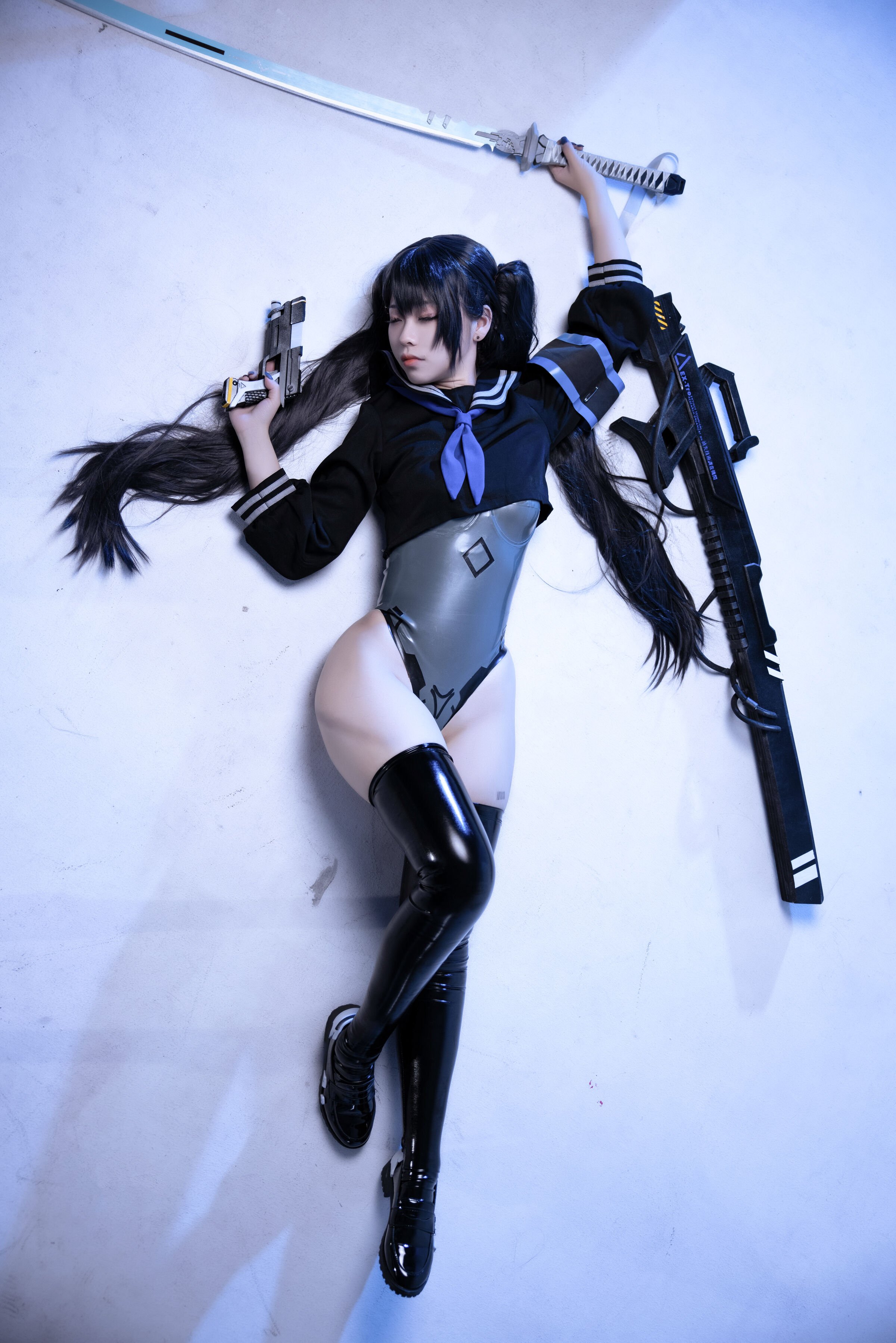 G44 ไม่ได้รับบาดเจ็บ NO.077 บลูอาร์ไคฟ์ เนโกสึกะ ฮิบิกิ
