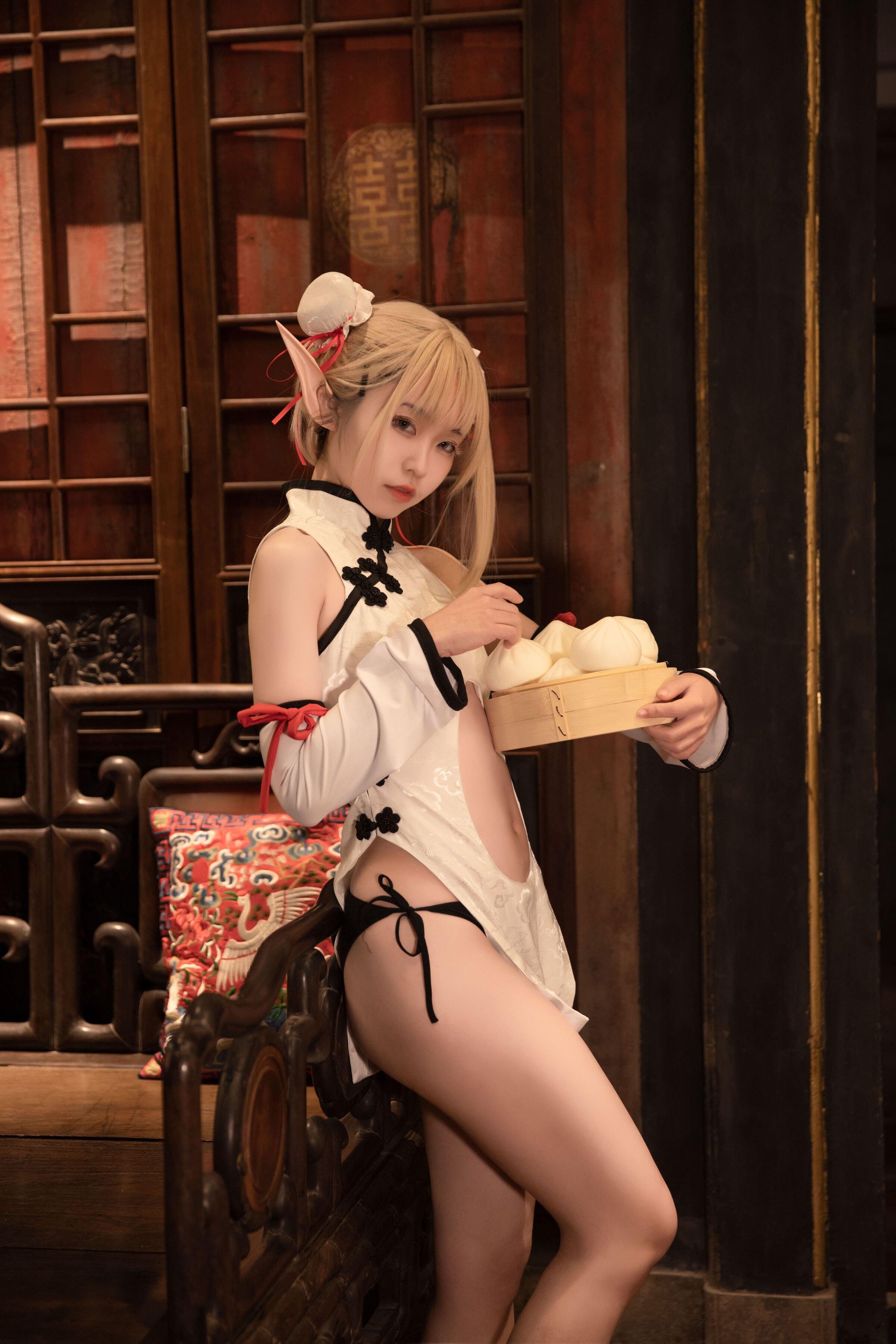 G44は傷つかない NO.085 スイランル白旗袍