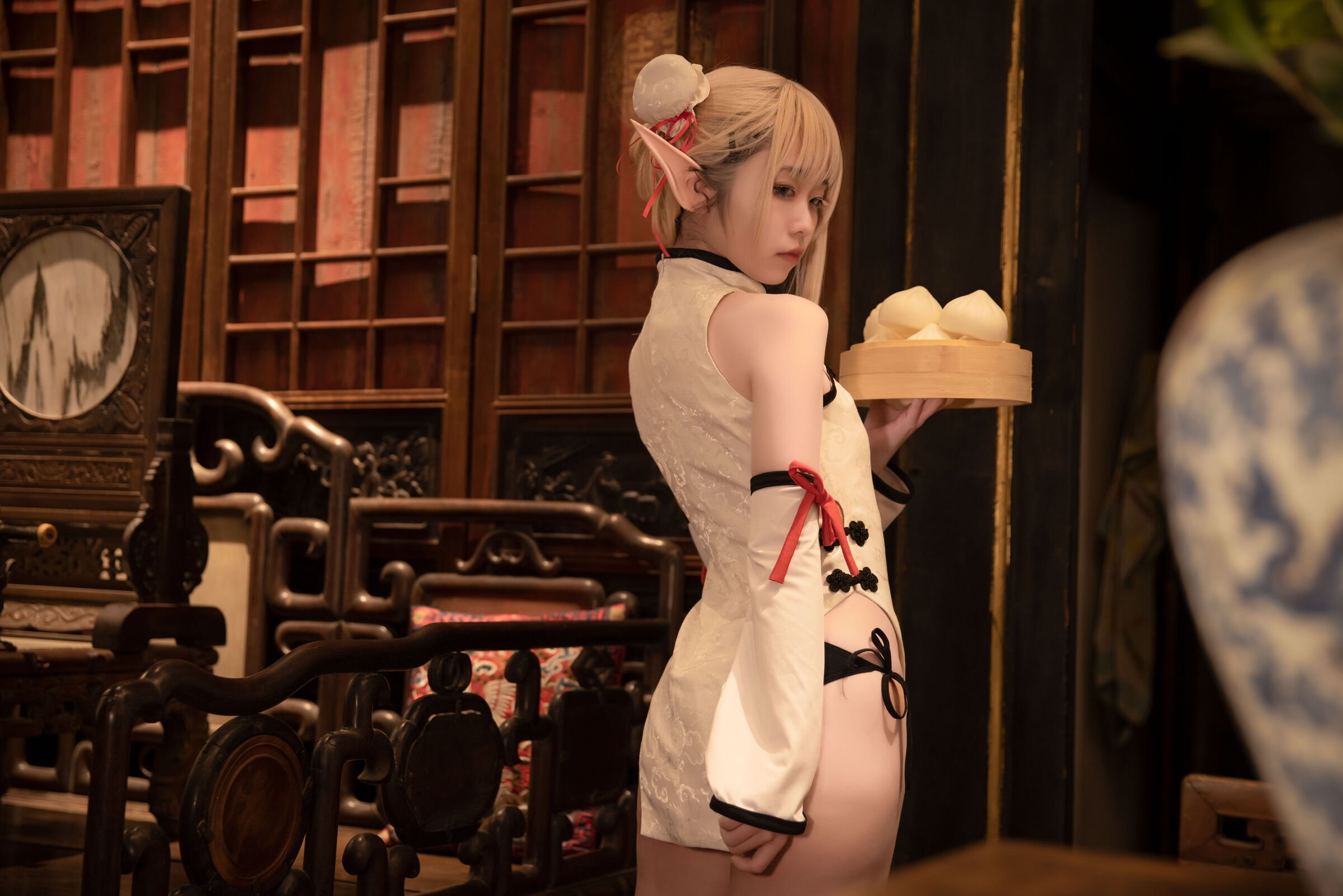 G44は傷つかない NO.085 スイランル白旗袍