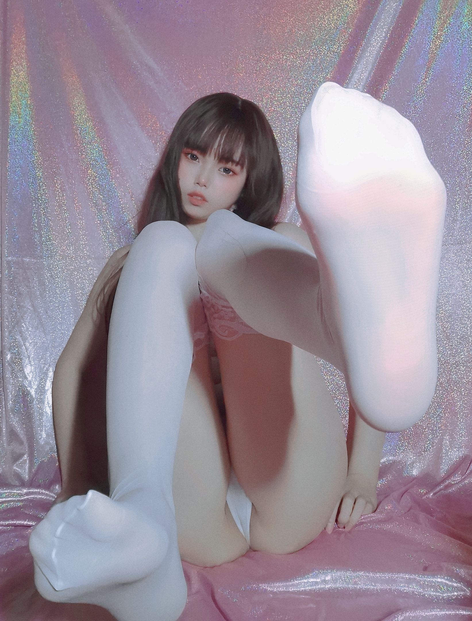 [七月喵子] 粉嫩水手服