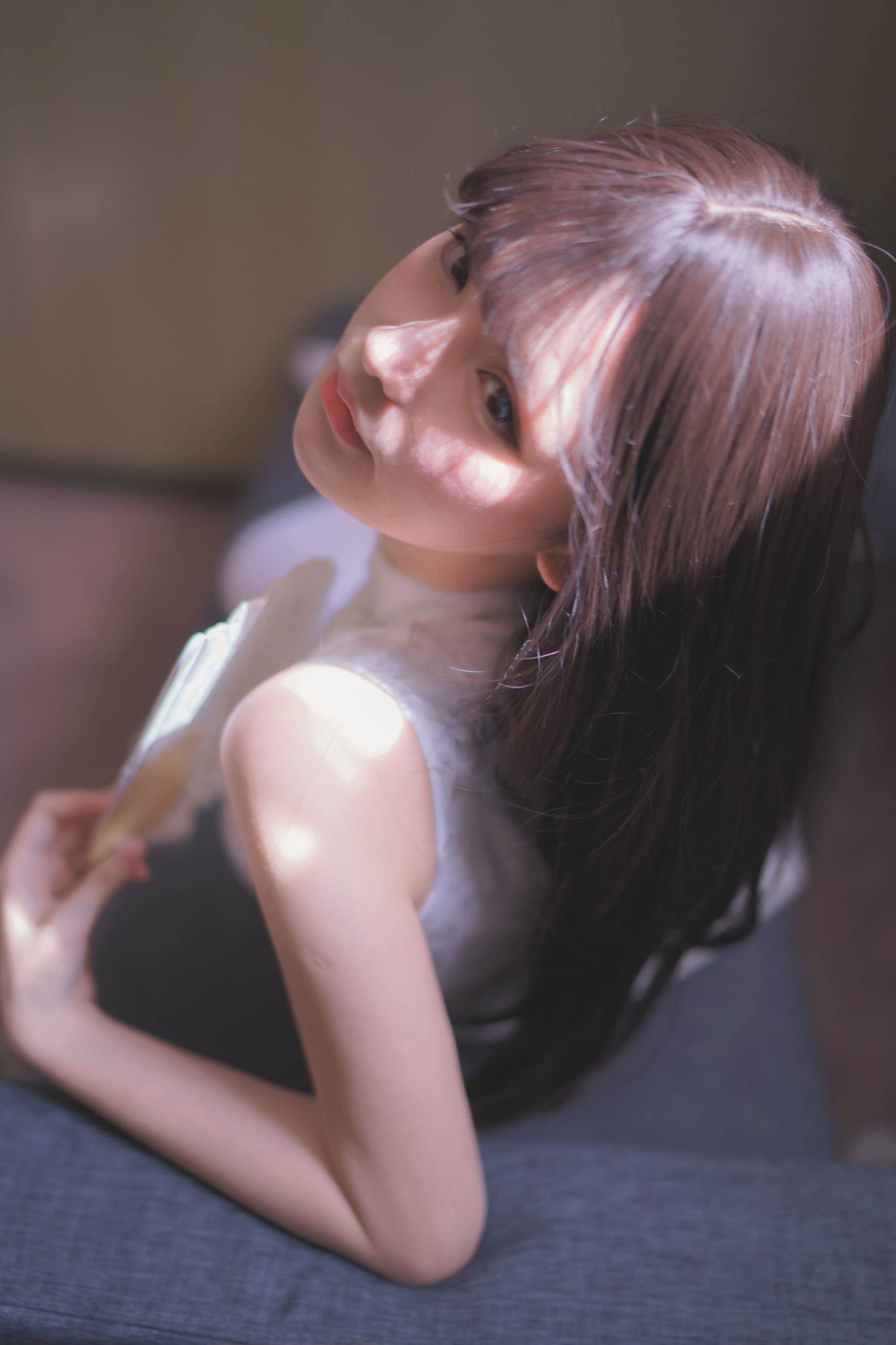 전우_rr] 흰 실크 치파오