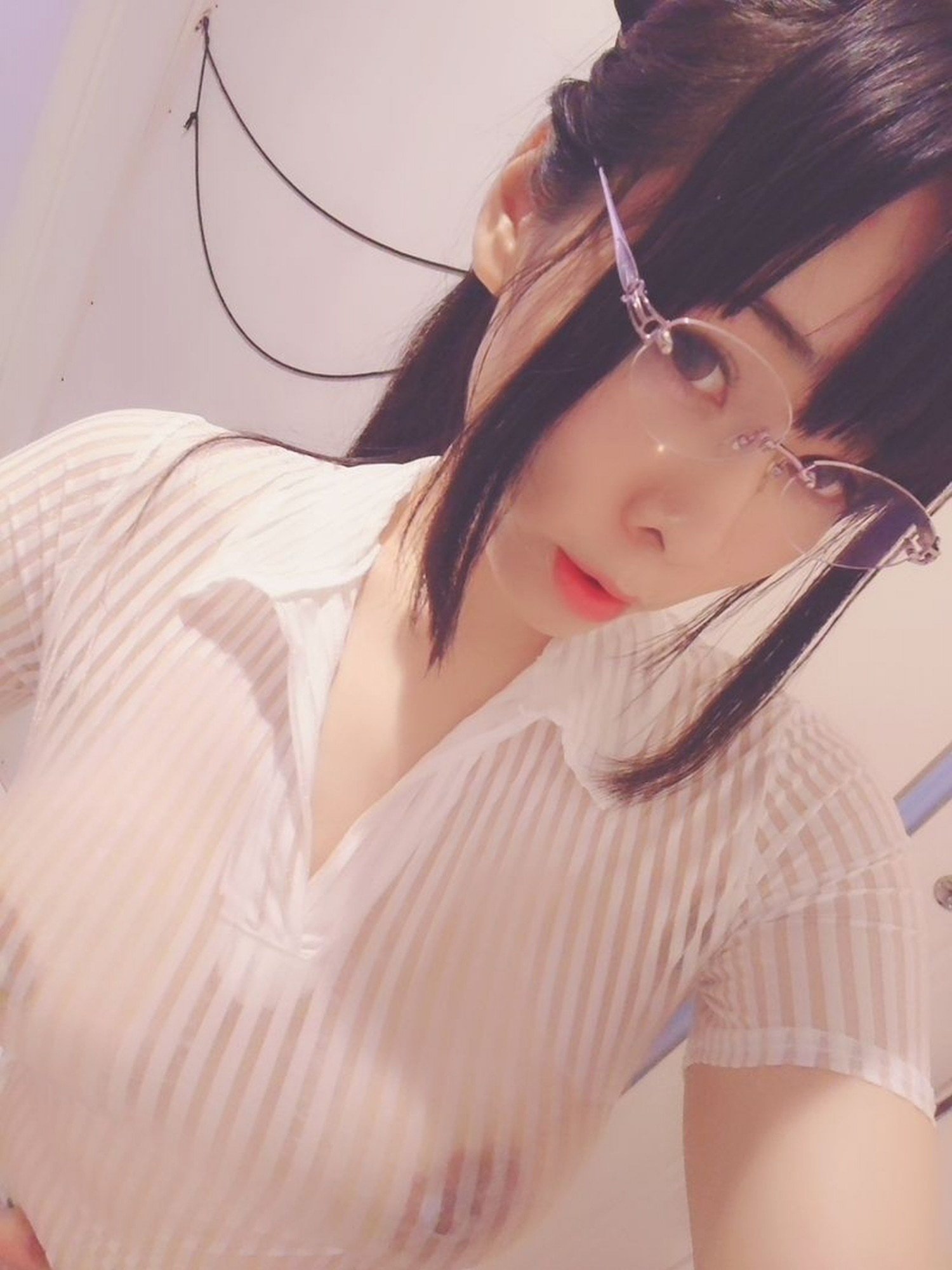 오카다 유이] 셀카