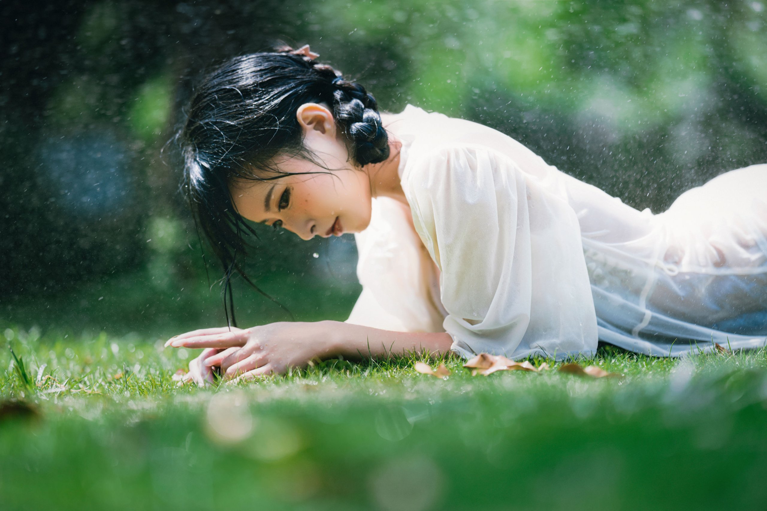 清水由乃] 湿水ロリータ
