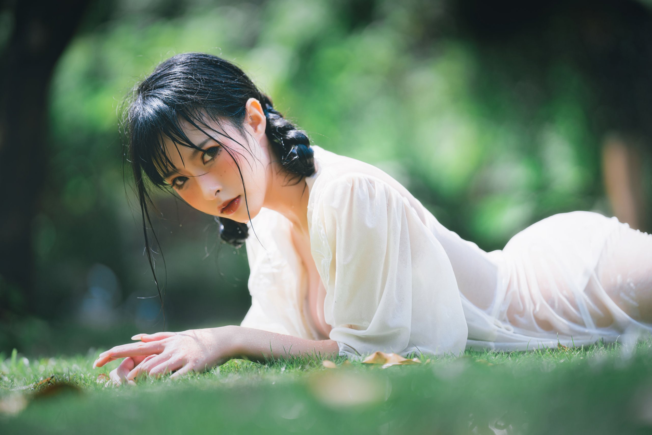 清水由乃] 湿水ロリータ