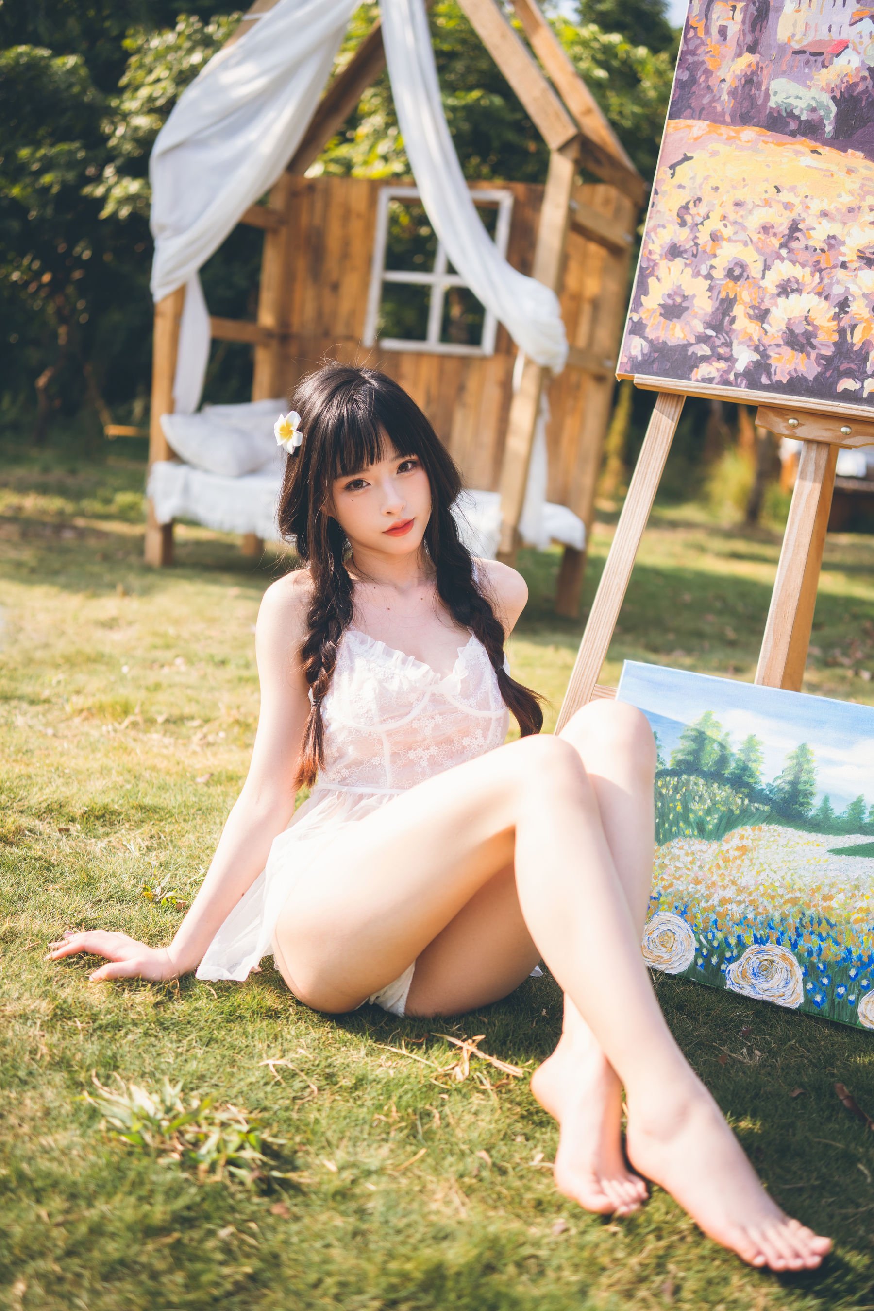 清水由乃] 田園小清新01