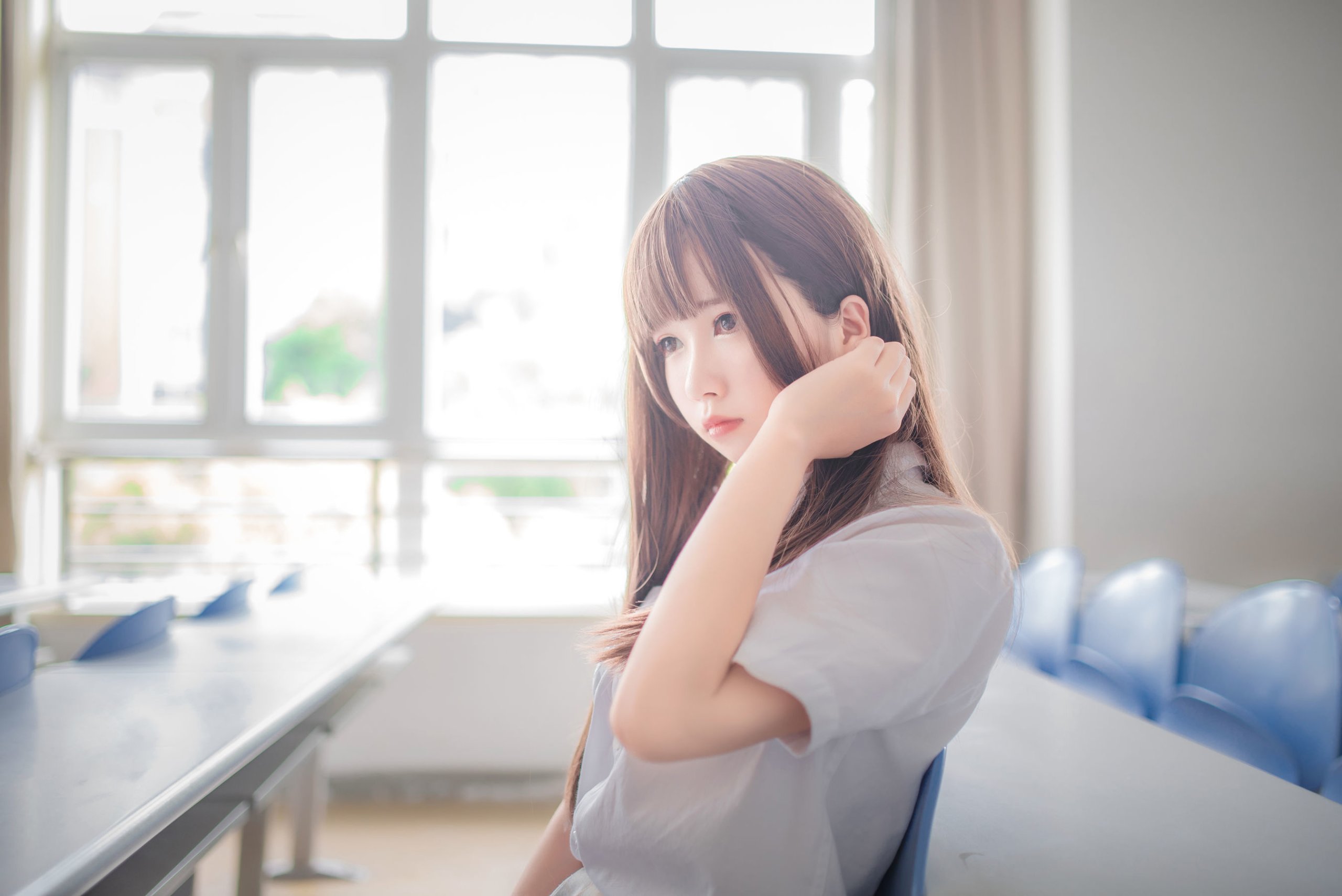 Bạch Kim Saki] Đồng phục tất đen