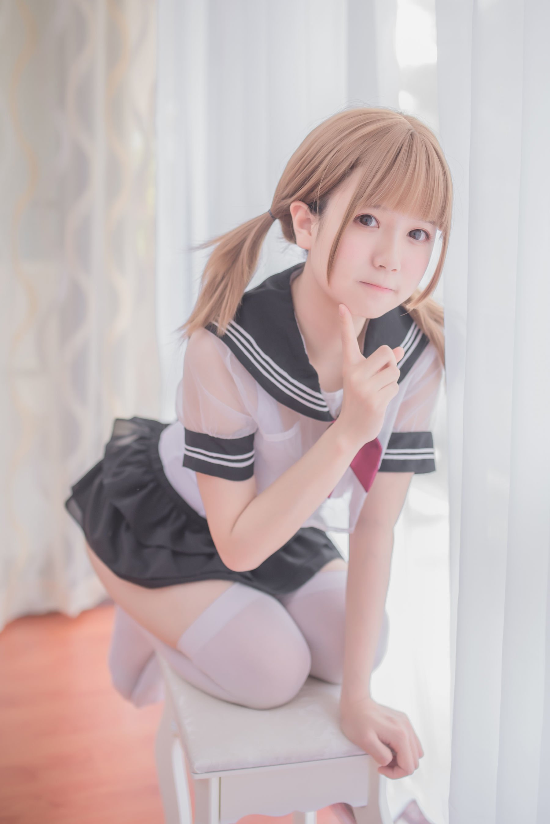 Bạch Kim Saki] đồng phục học sinh