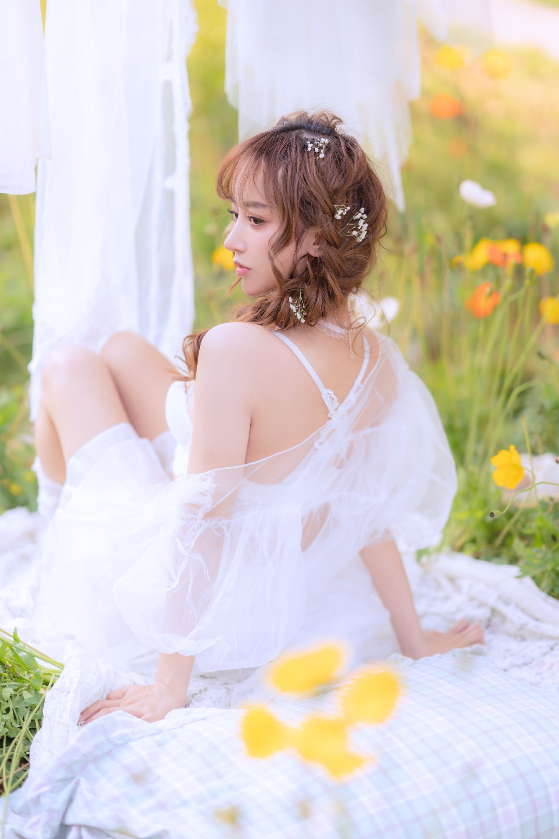 เกอฉี มิเซียนเซียนเมียว] ฤดูร้อนจำกัด ตากผ้า