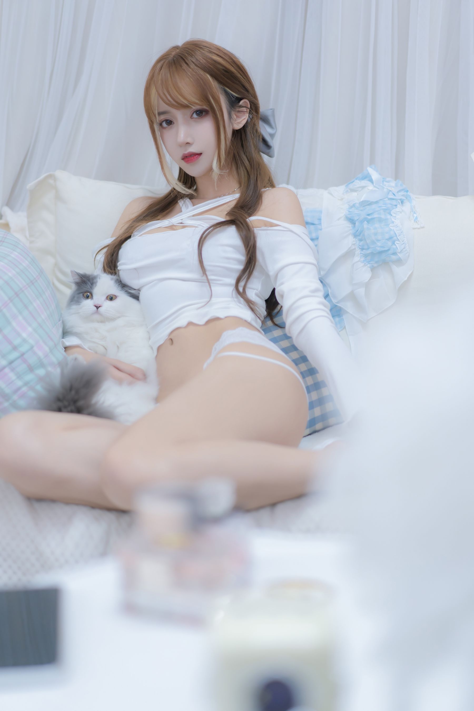 เกอเว่อร์มี่เซี่ยนเซี่ยนเมียว] ชุดรูปฉันกับแมว