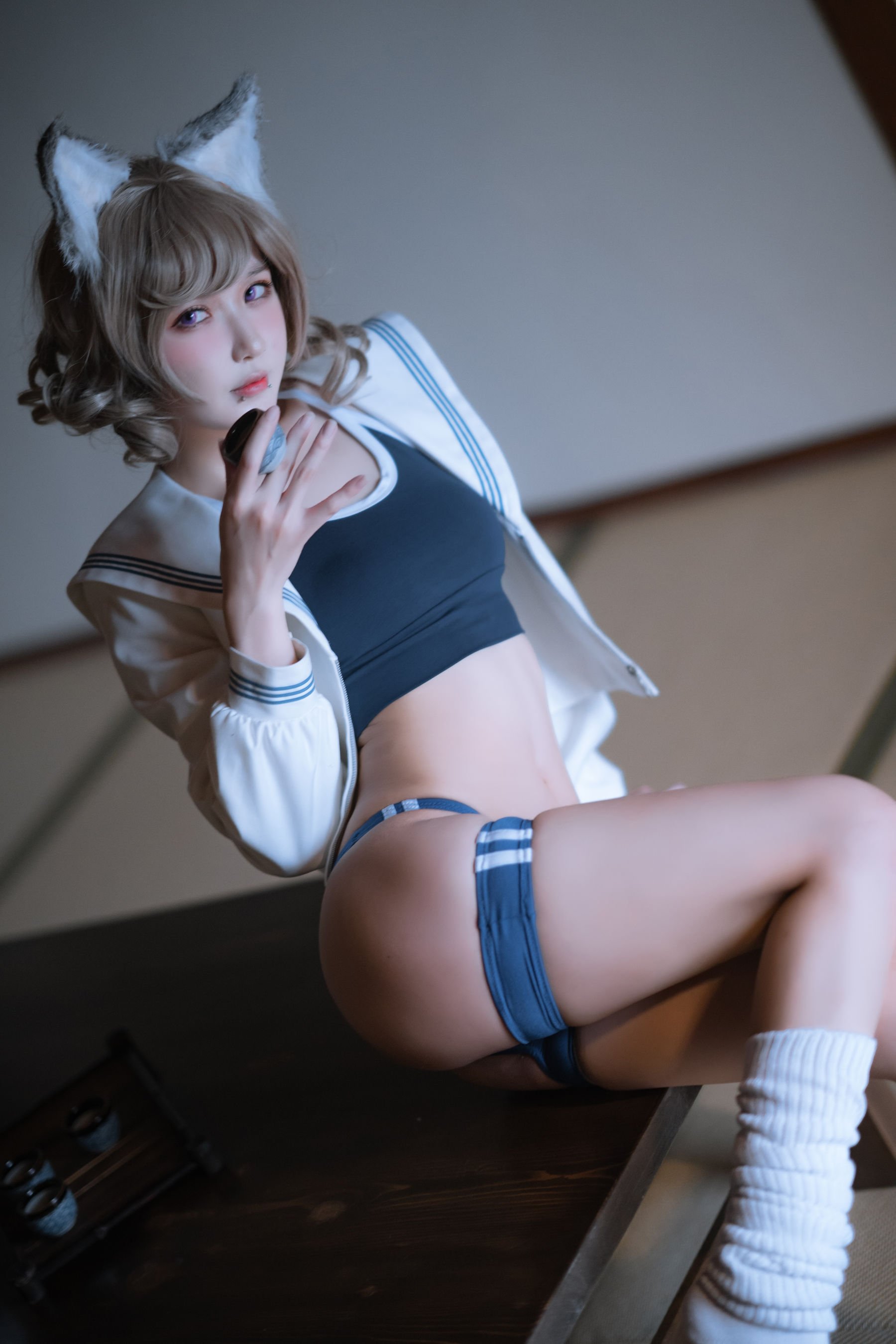 [阿包也是兔娘] X型体操服