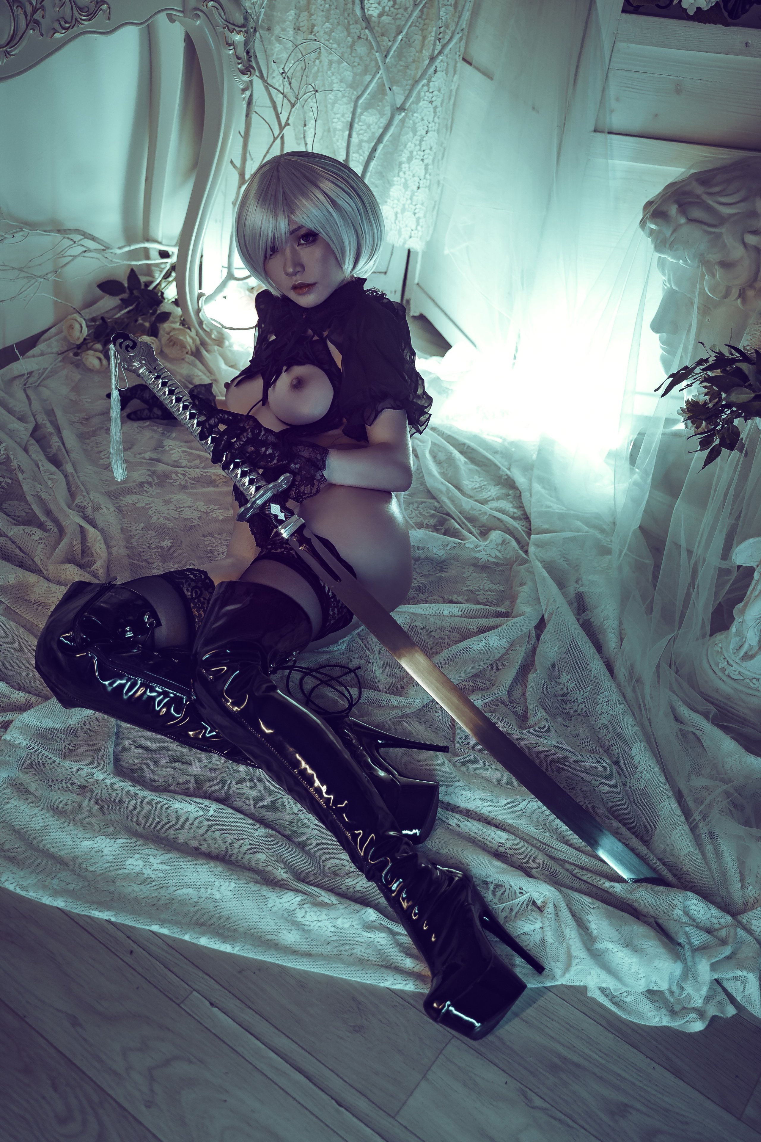 [爆机少女喵小吉] 尼尔 机械纪元 花嫁