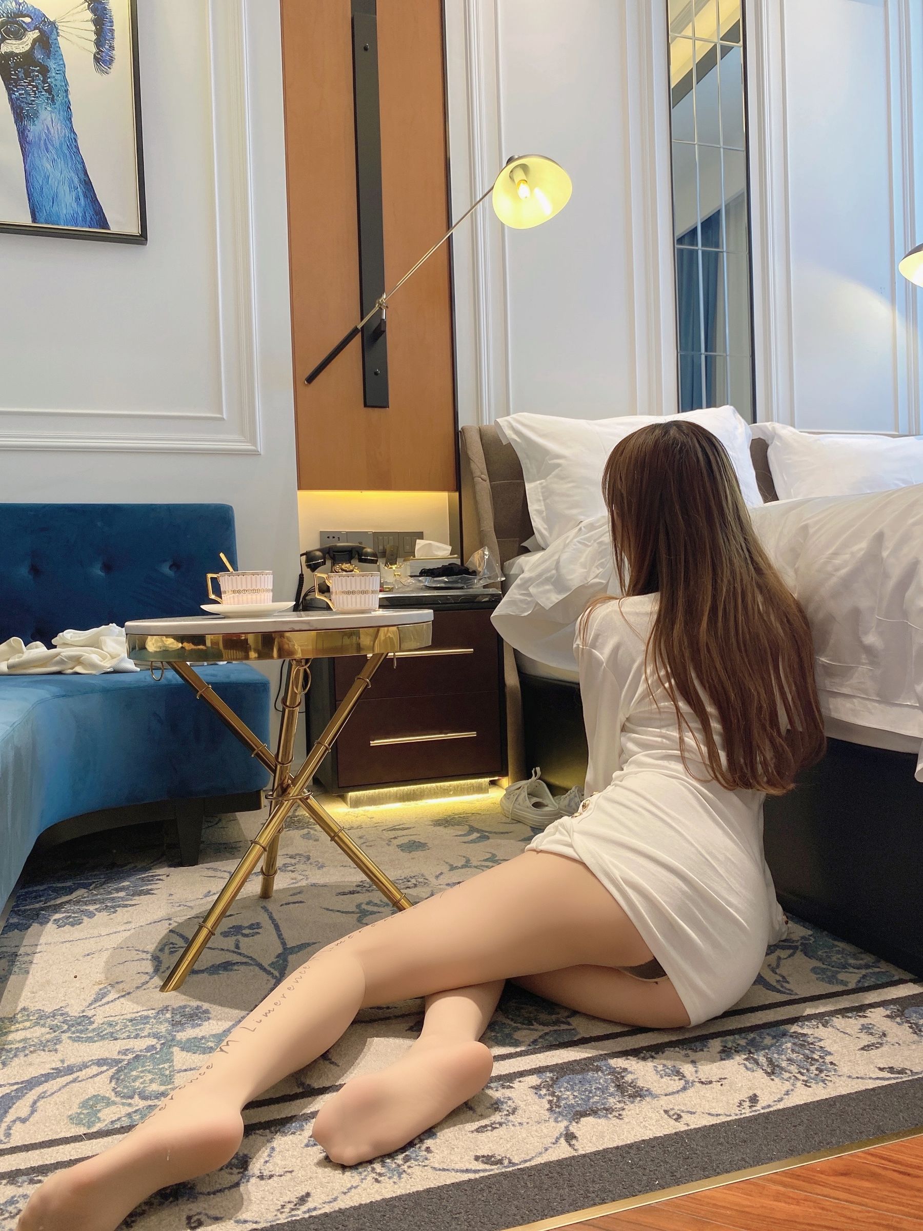 过期米线线喵 肉丝袜美腿写真
