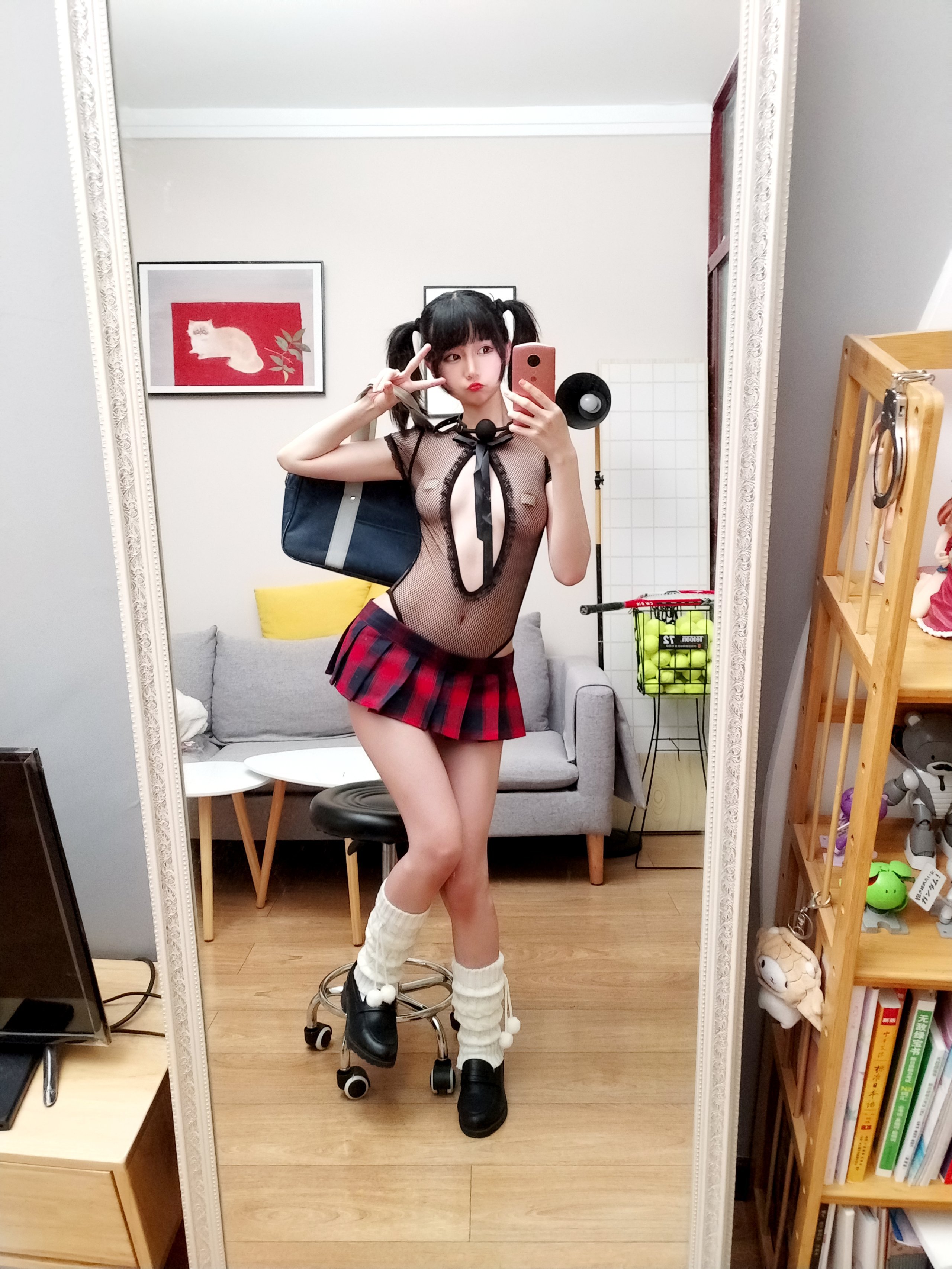 Nagisa魔物喵] 괴롭히는 불량 소녀