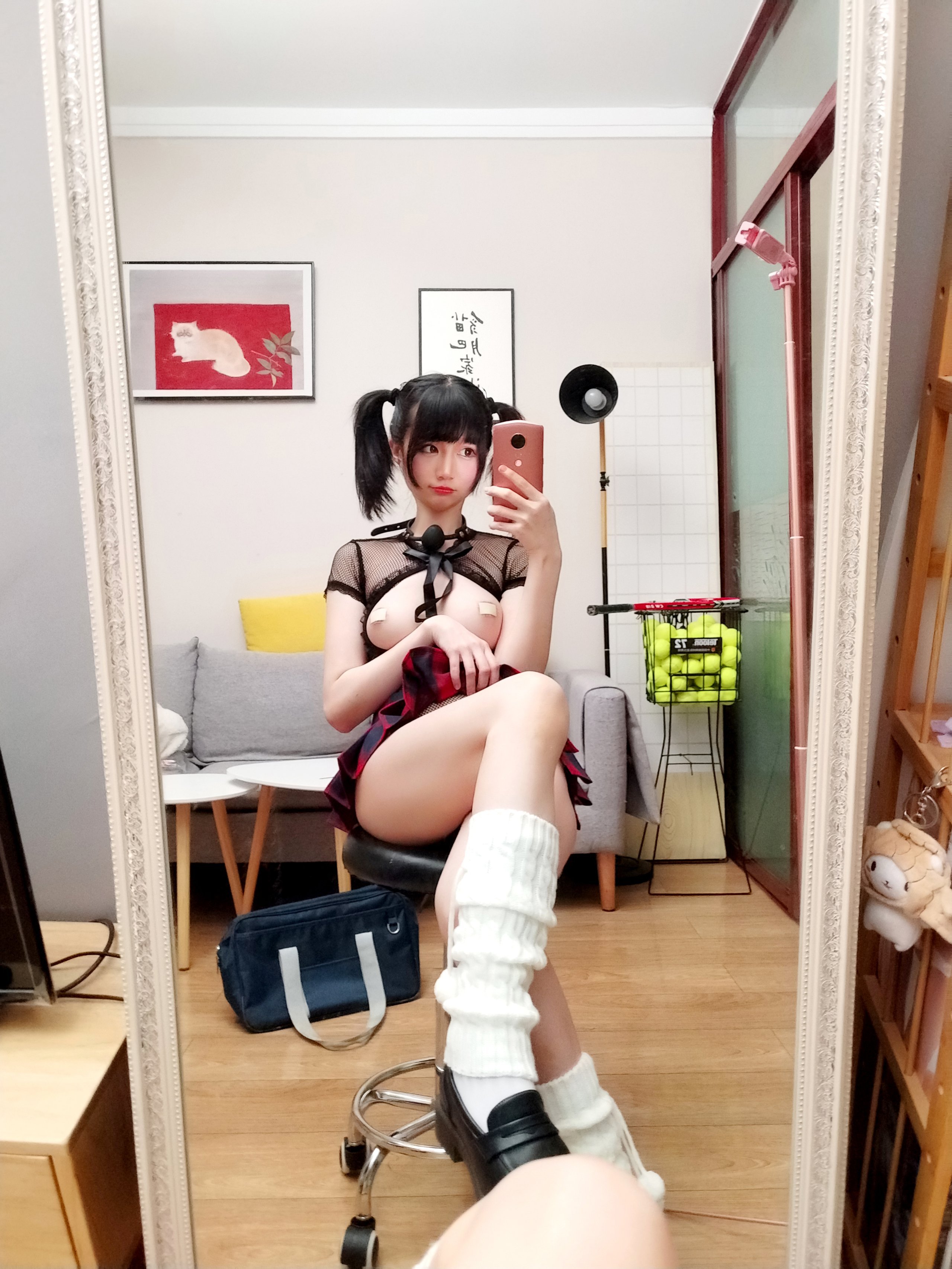Nagisa魔物喵] 괴롭히는 불량 소녀