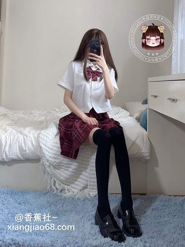 仙仙桃（JK+紫裙子）
