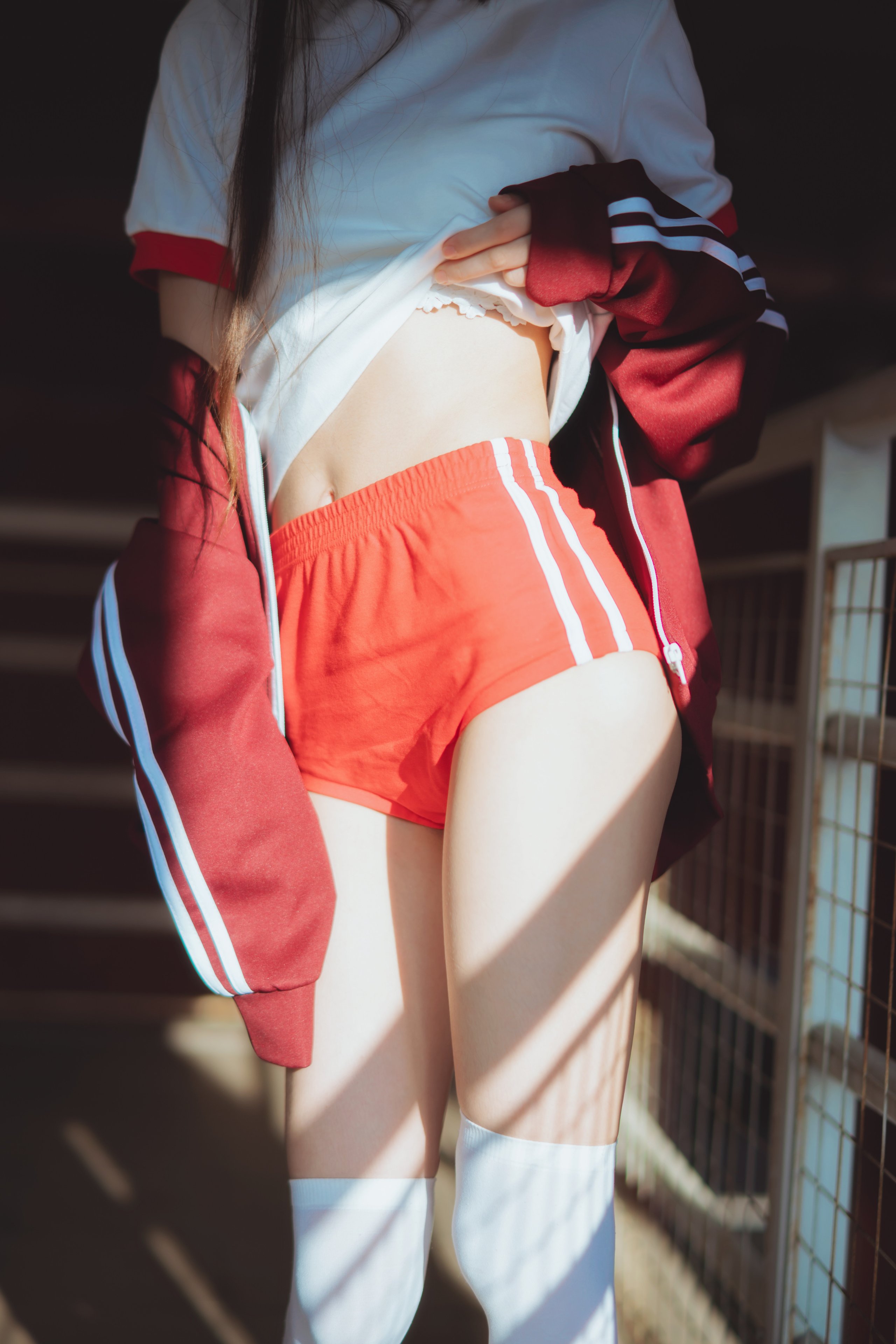 Yingtao Meow - Red Gymnastics Uniform