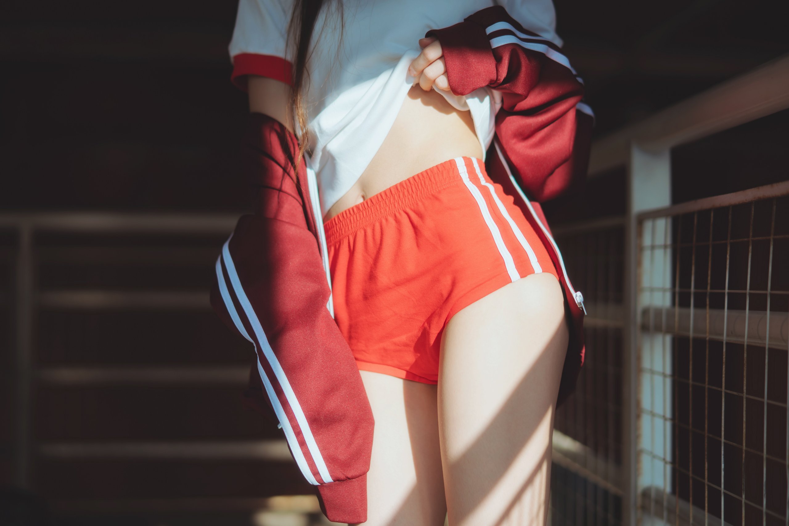 Yingtao Meow - Red Gymnastics Uniform