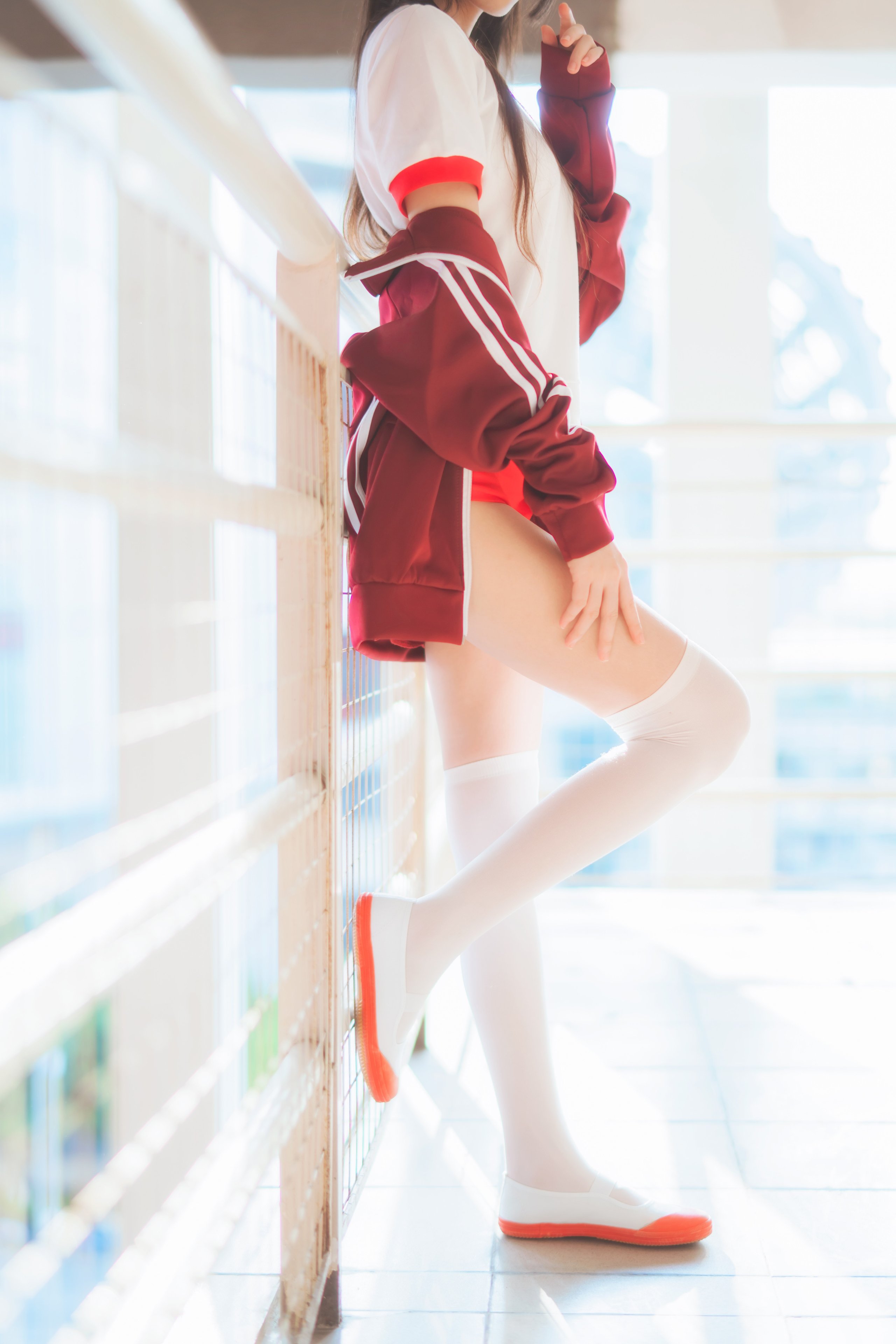 Yingtao Meow - Red Gymnastics Uniform