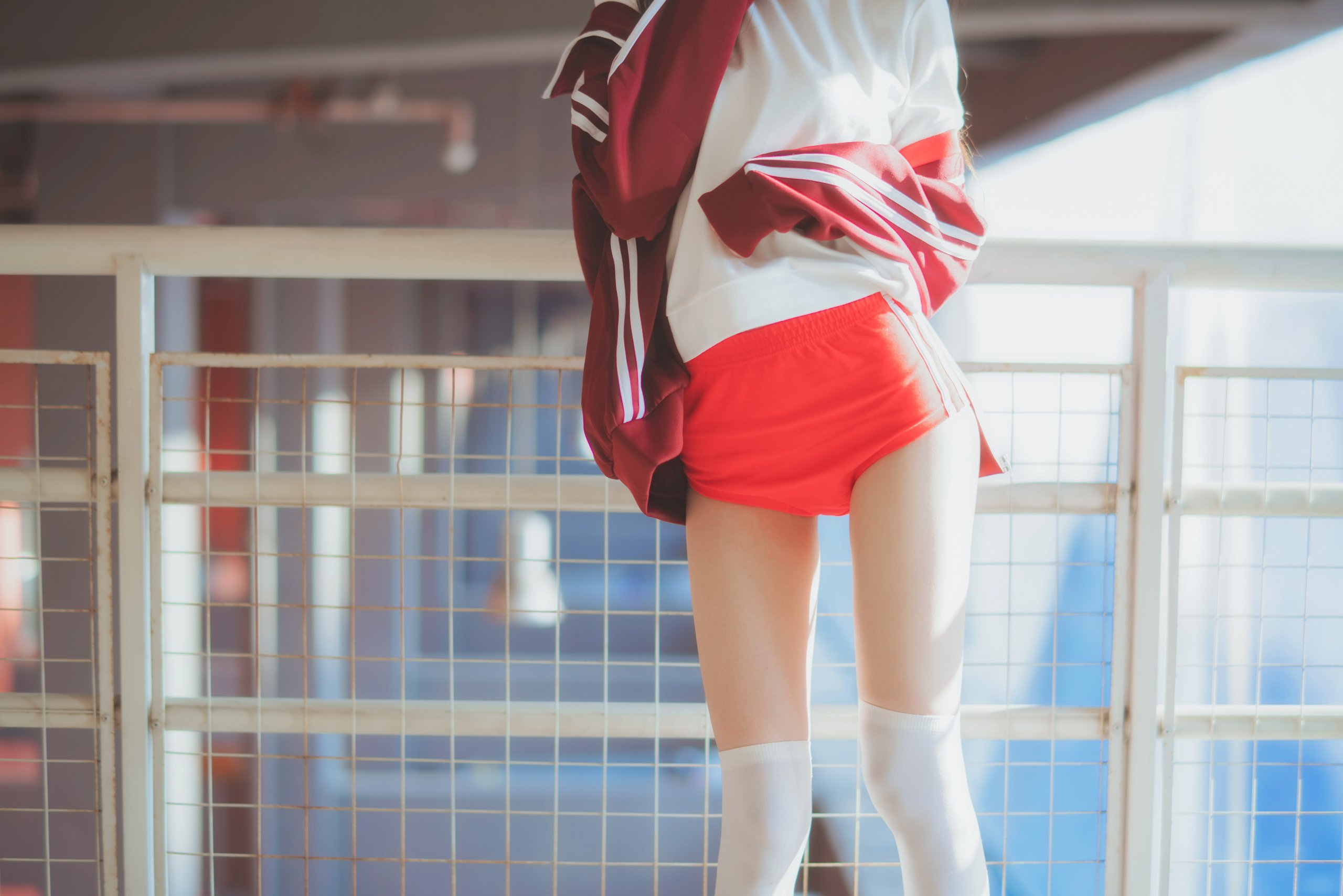 Yingtao Meow - Red Gymnastics Uniform
