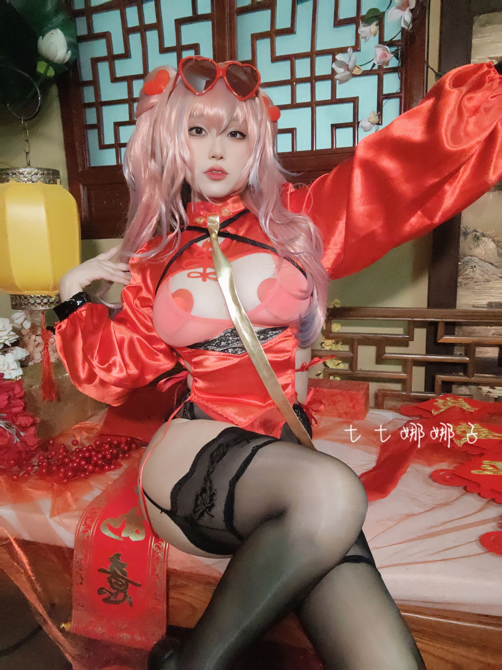 七七娜娜子 - 布萊默頓新春旗袍