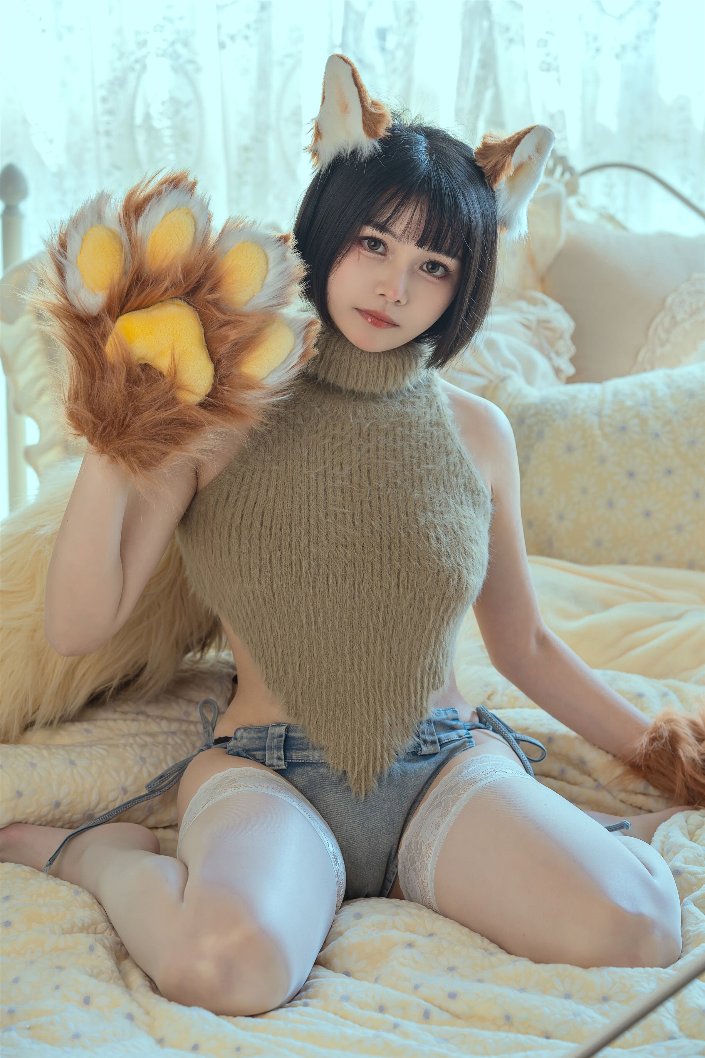 칠월먀오쯔 환상 야수 소녀 모음집 일식 야야