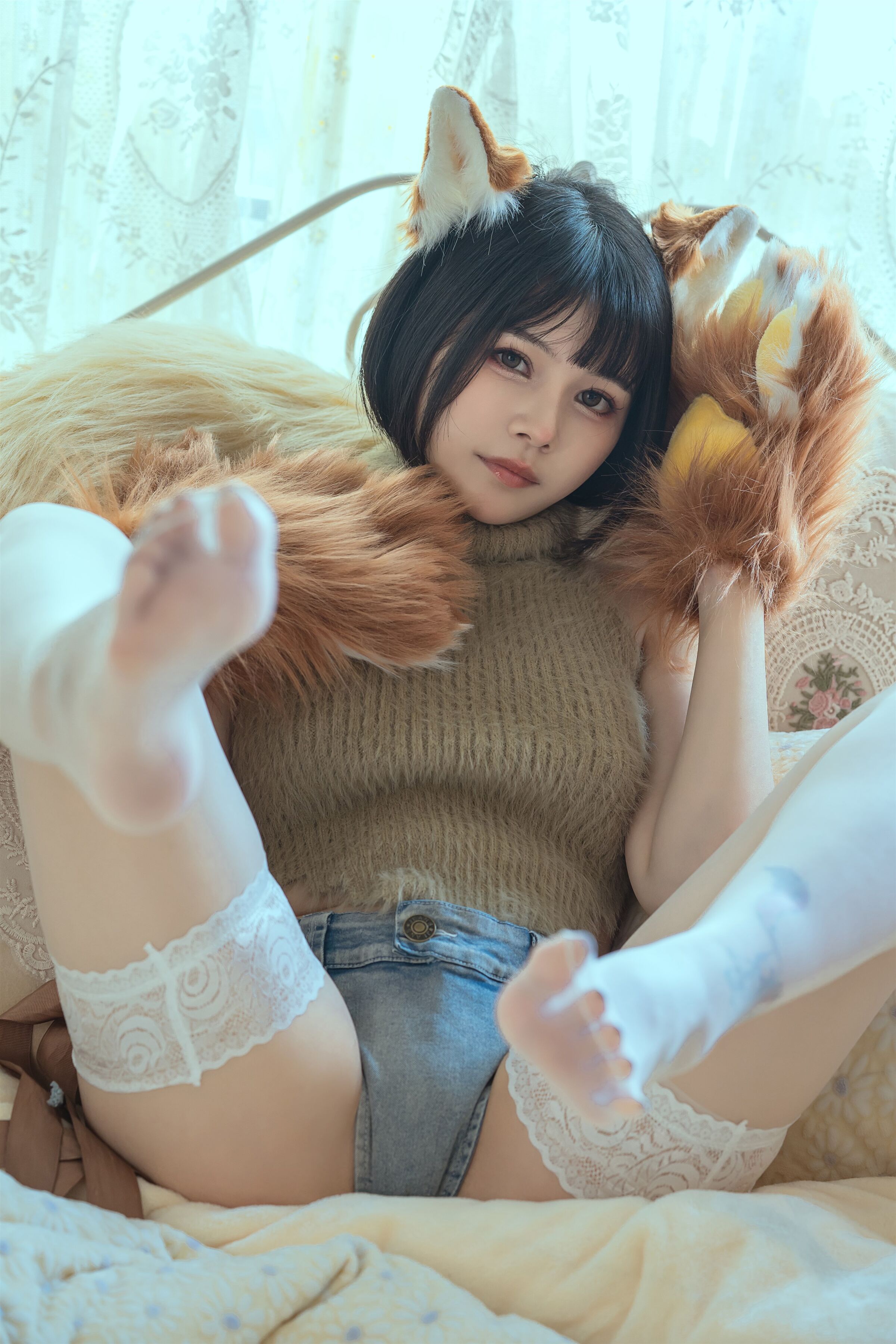 칠월먀오쯔 환상 야수 소녀 모음집 일식 야야