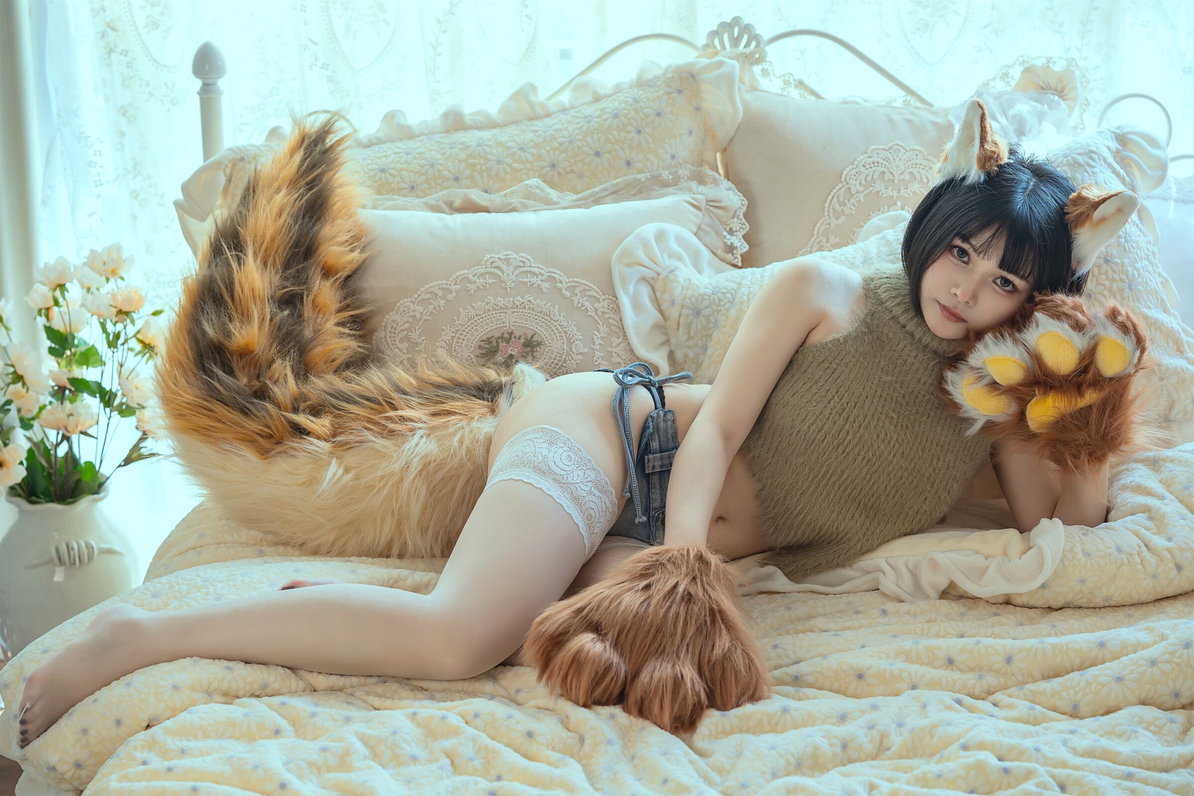 칠월먀오쯔 환상 야수 소녀 모음집 일식 야야