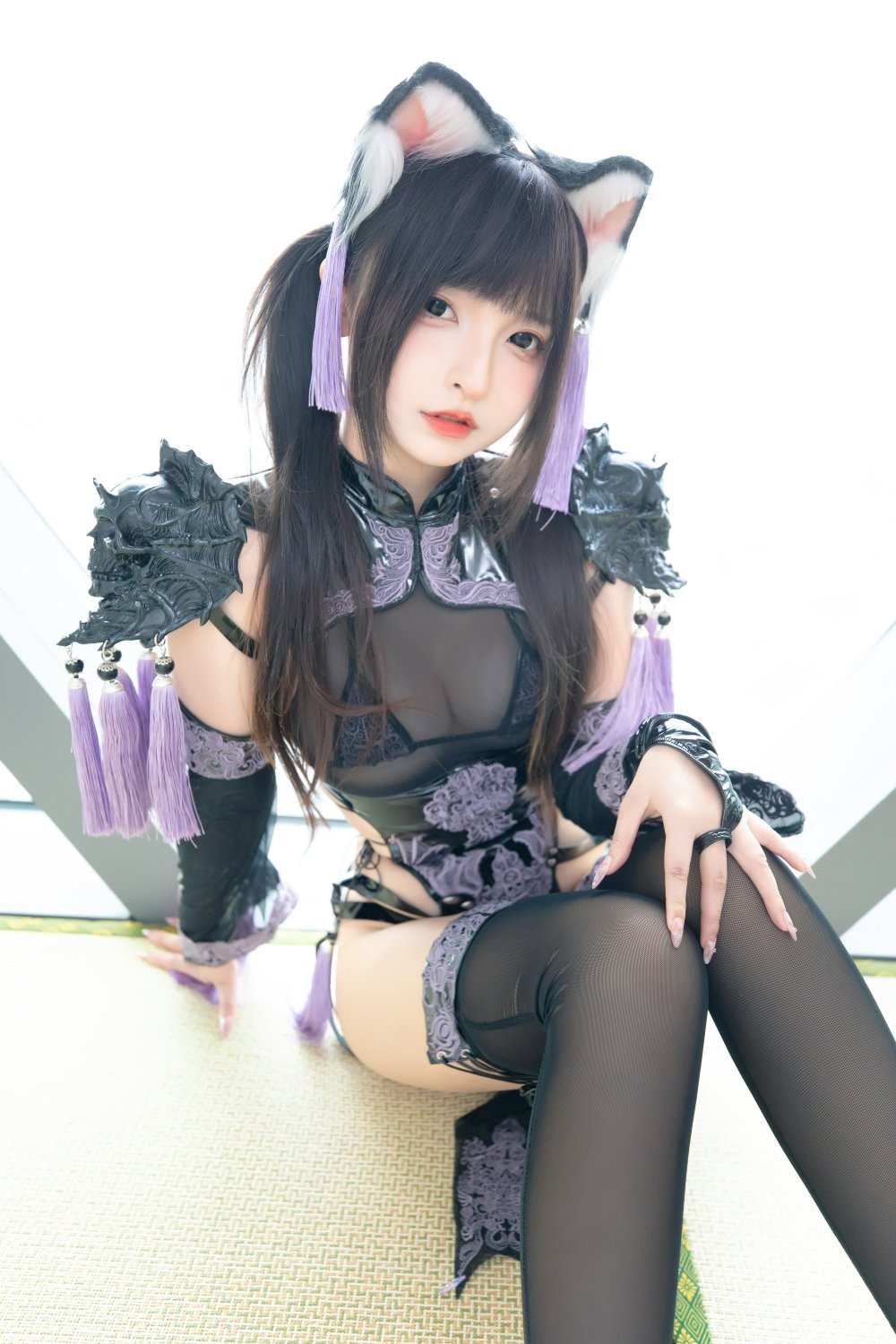 Kagurazaka Mafuyu — Nữ mèo qipao